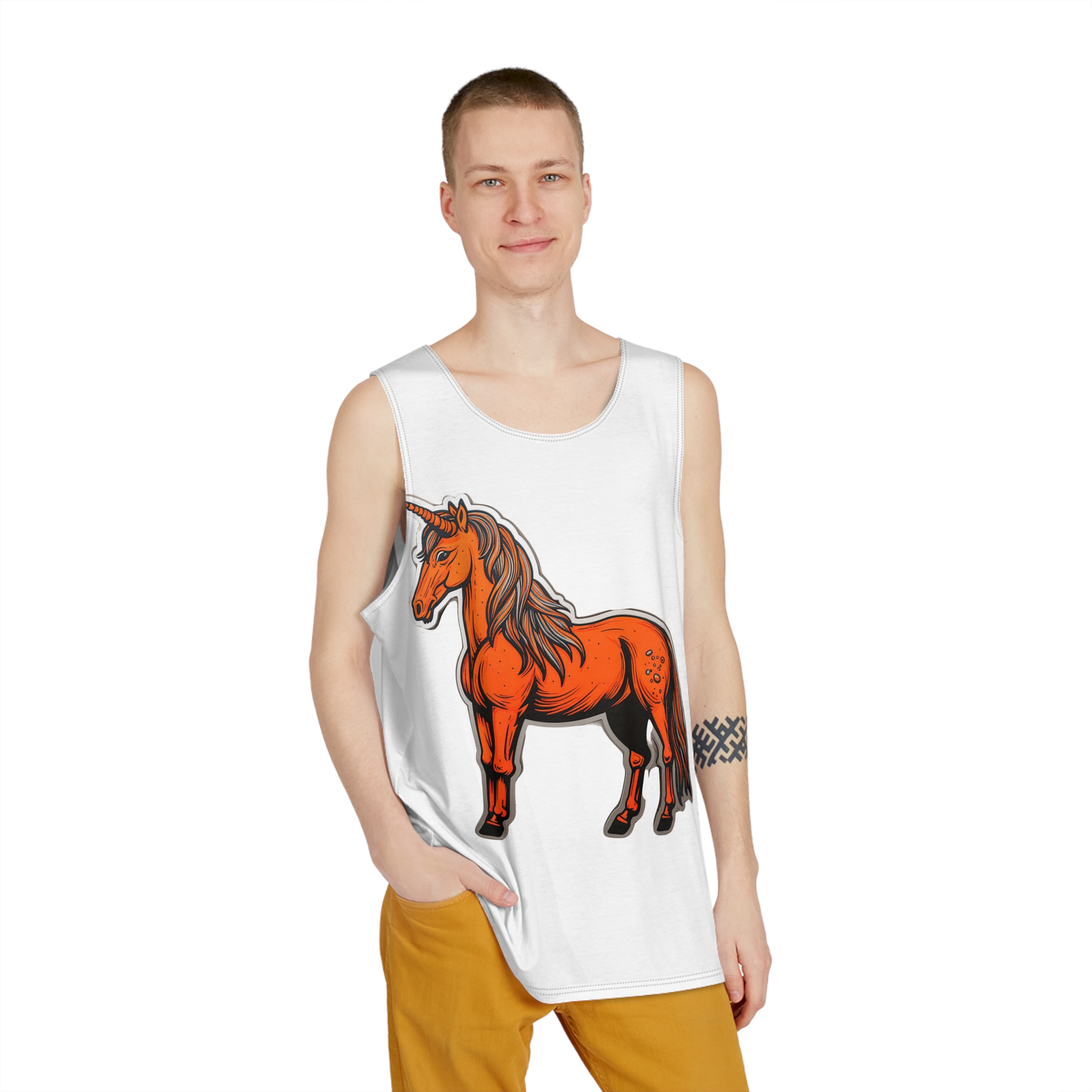 Unicorns 239 Mens Tank Aop - Image 3