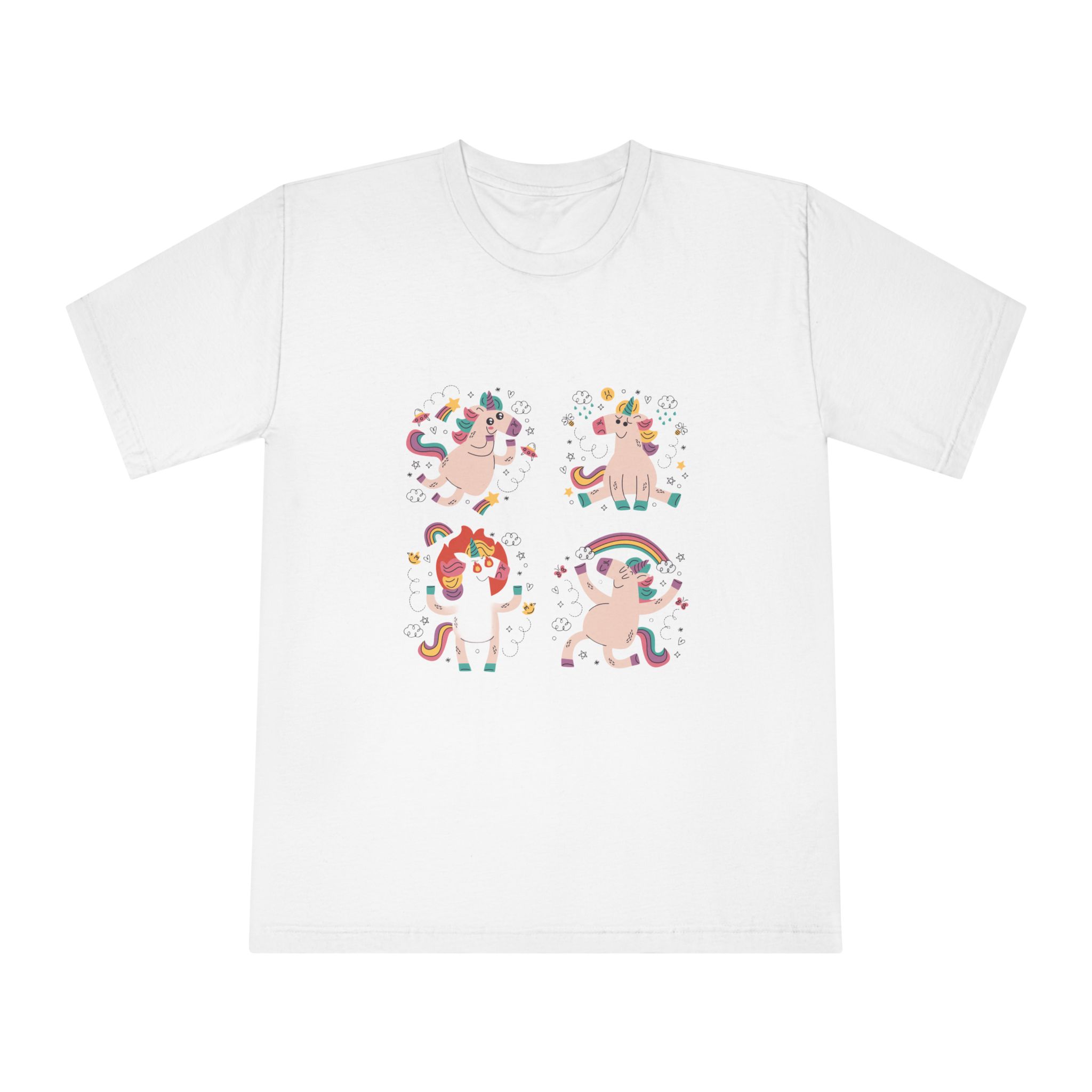 Unicorn V843 Unisex Classic Crewneck T Shirt
