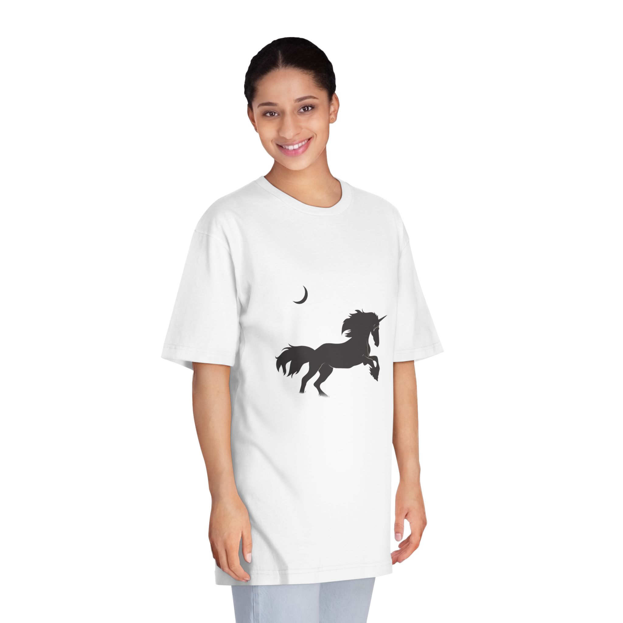 Unicorn V808 Unisex Classic Crewneck T Shirt - Image 3