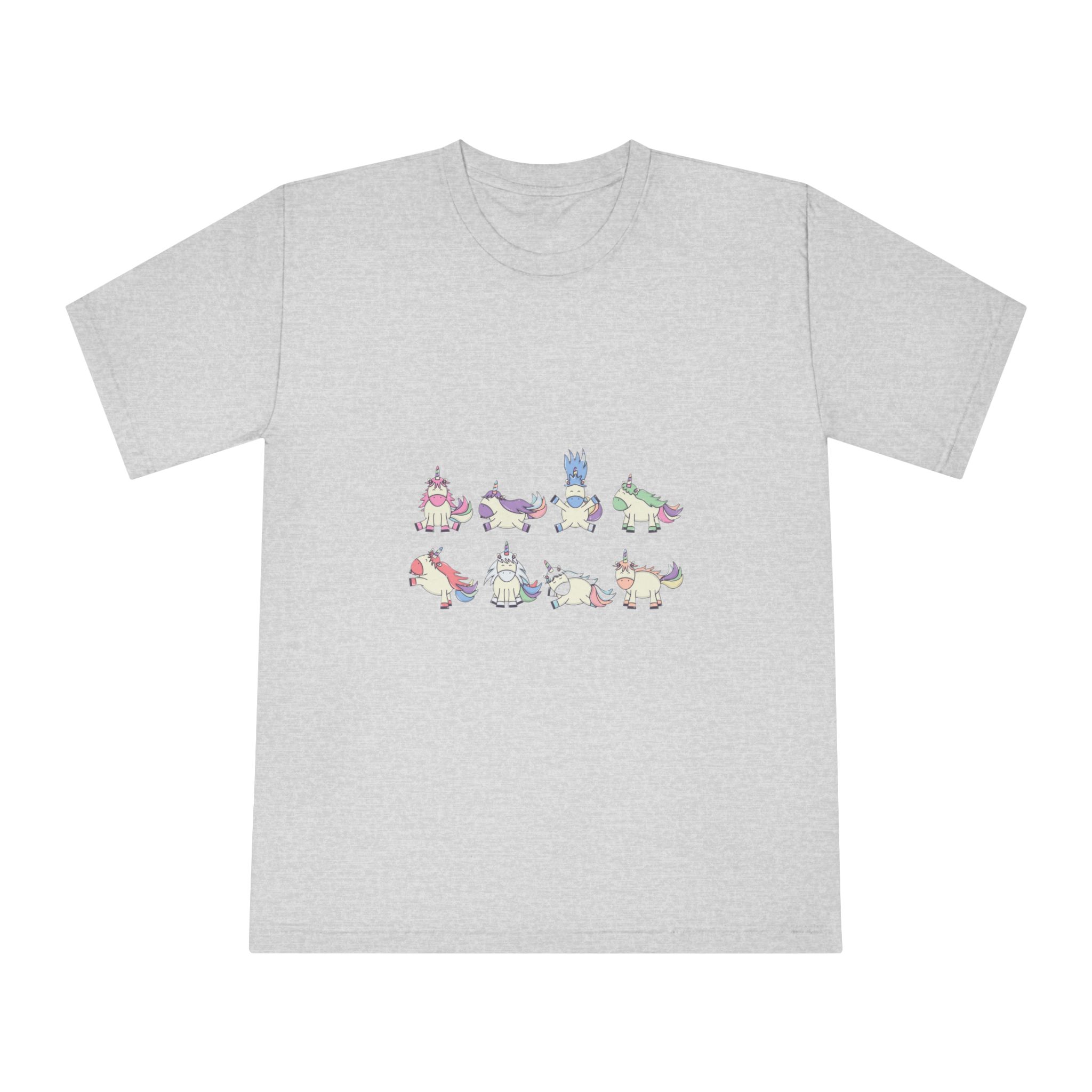 Unicorns 123 Unisex Classic Crewneck T Shirt - Image 13