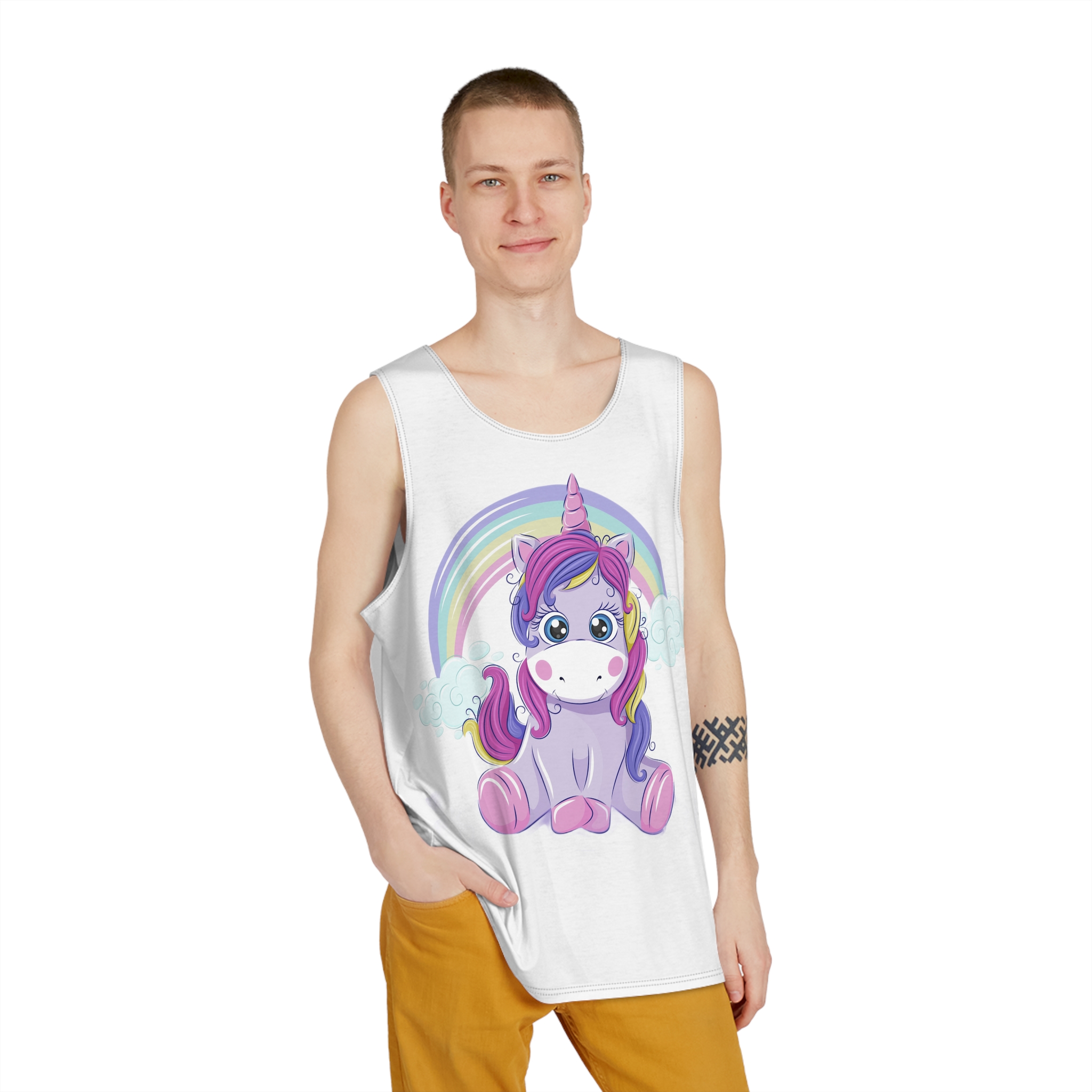 Unicorn V618 Mens Tank Aop - Image 3