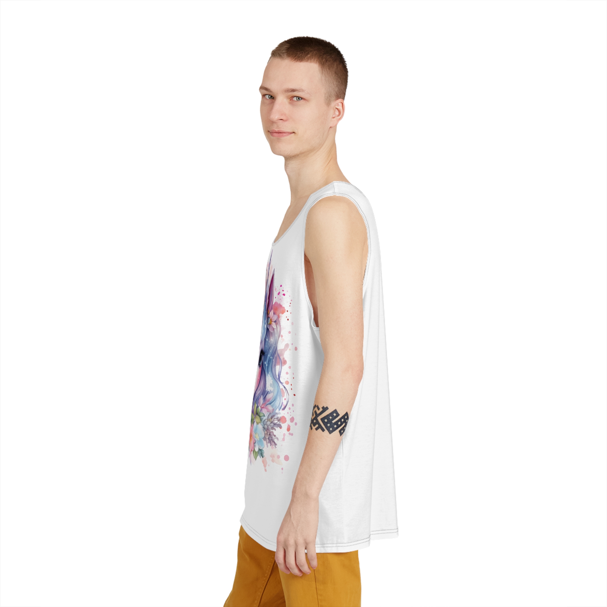 Unicorns 184 Mens Tank Aop
