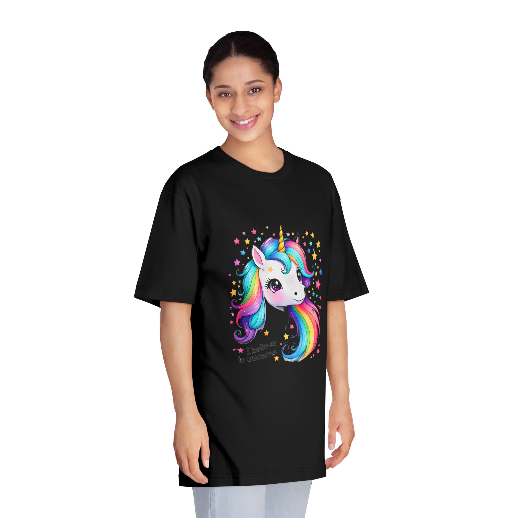 I Belive In Unicorns Unisex Classic Crewneck T Shirt - Image 7