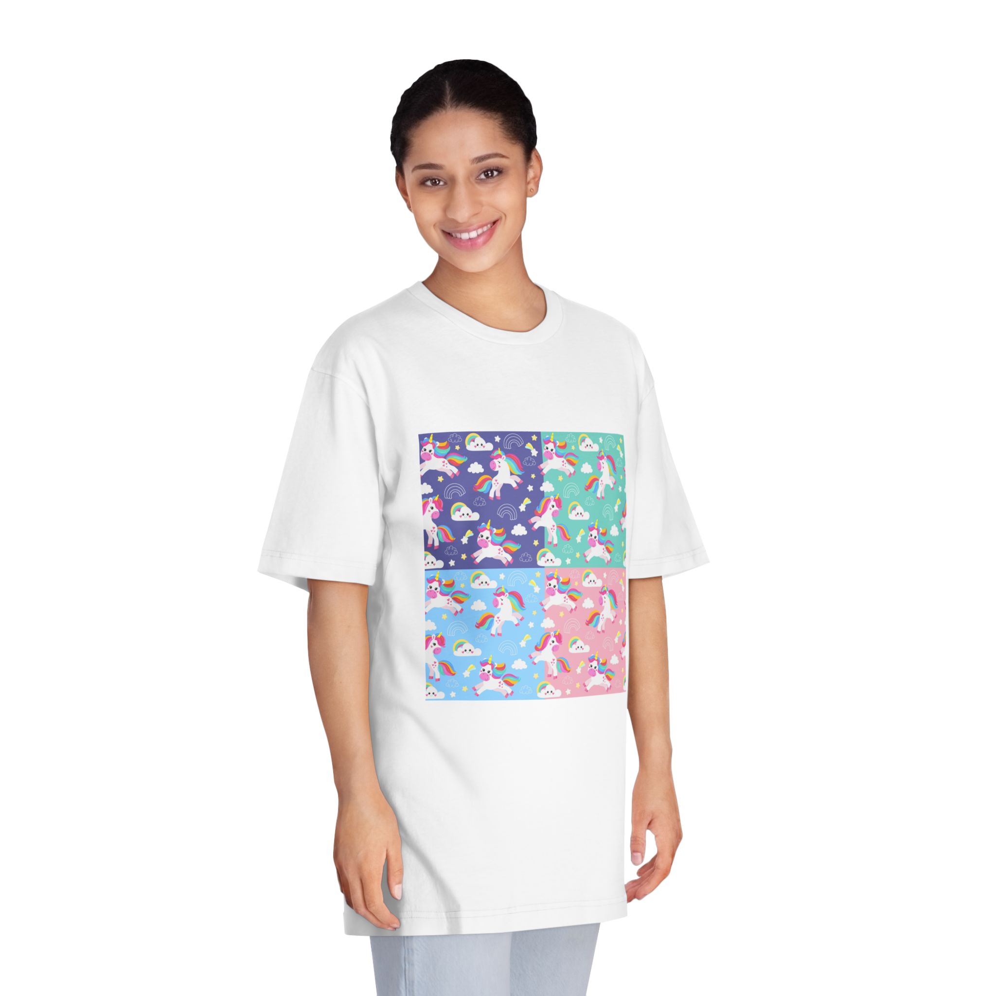 Unicorn V816 Unisex Classic Crewneck T Shirt - Image 3