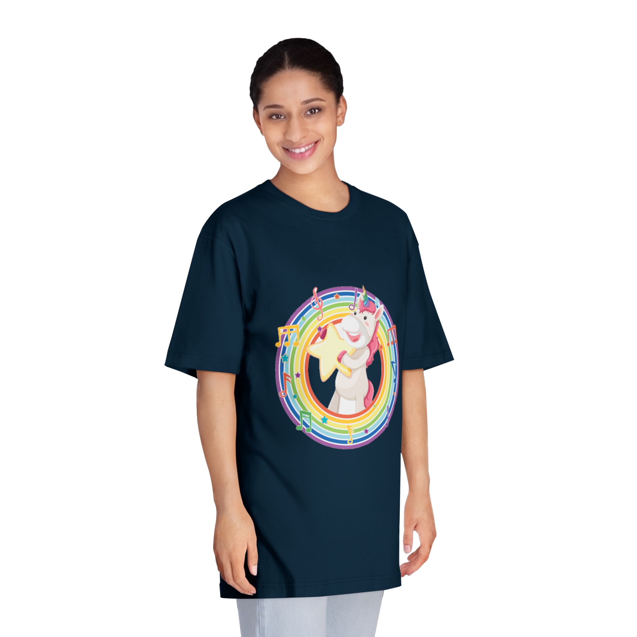 Unicorn V677 Unisex Classic Crewneck T Shirt - Image 19