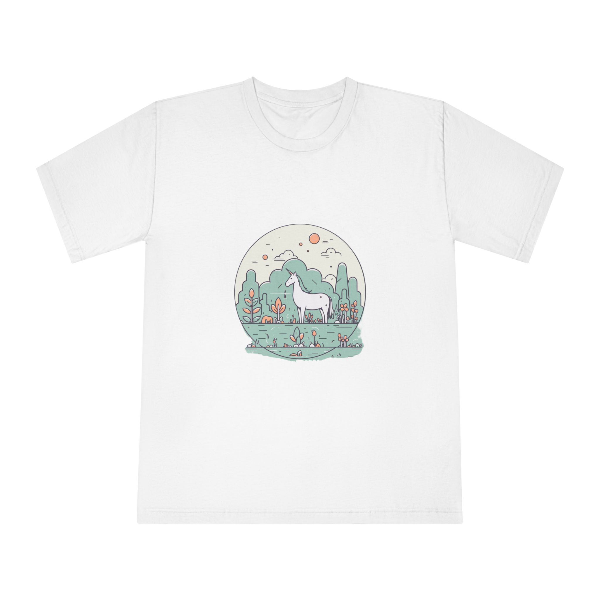 Unicorns 5 Unisex Classic Crewneck T Shirt