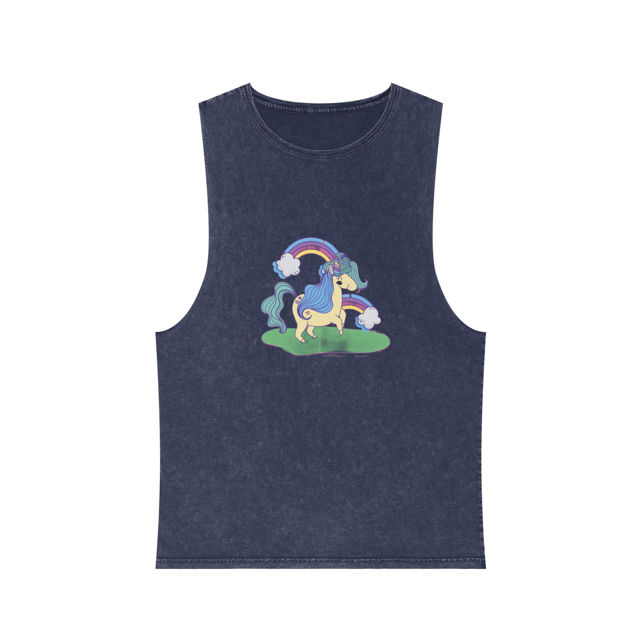 Unicorn V382 Unisex Stonewash Tank Top - Image 13