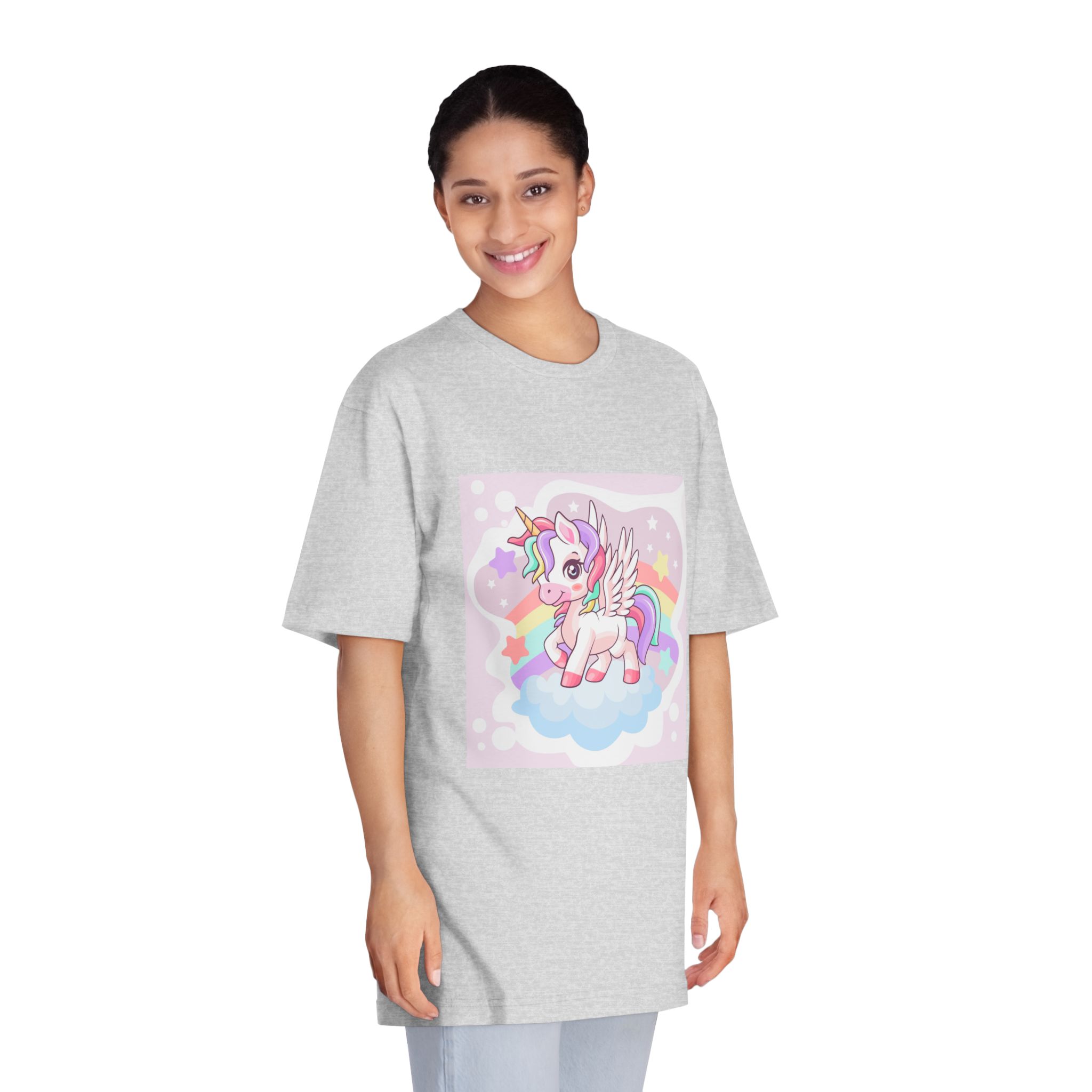 Unicorn V723 Unisex Classic Crewneck T Shirt - Image 15
