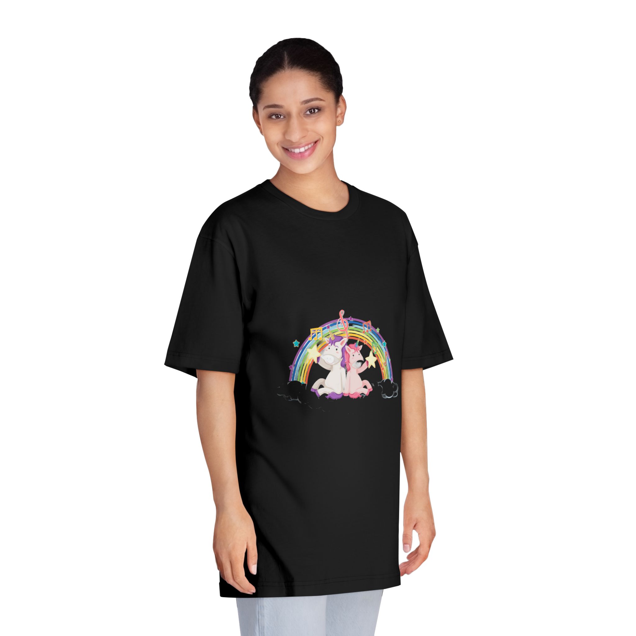 Unicorn V662 Unisex Classic Crewneck T Shirt - Image 7
