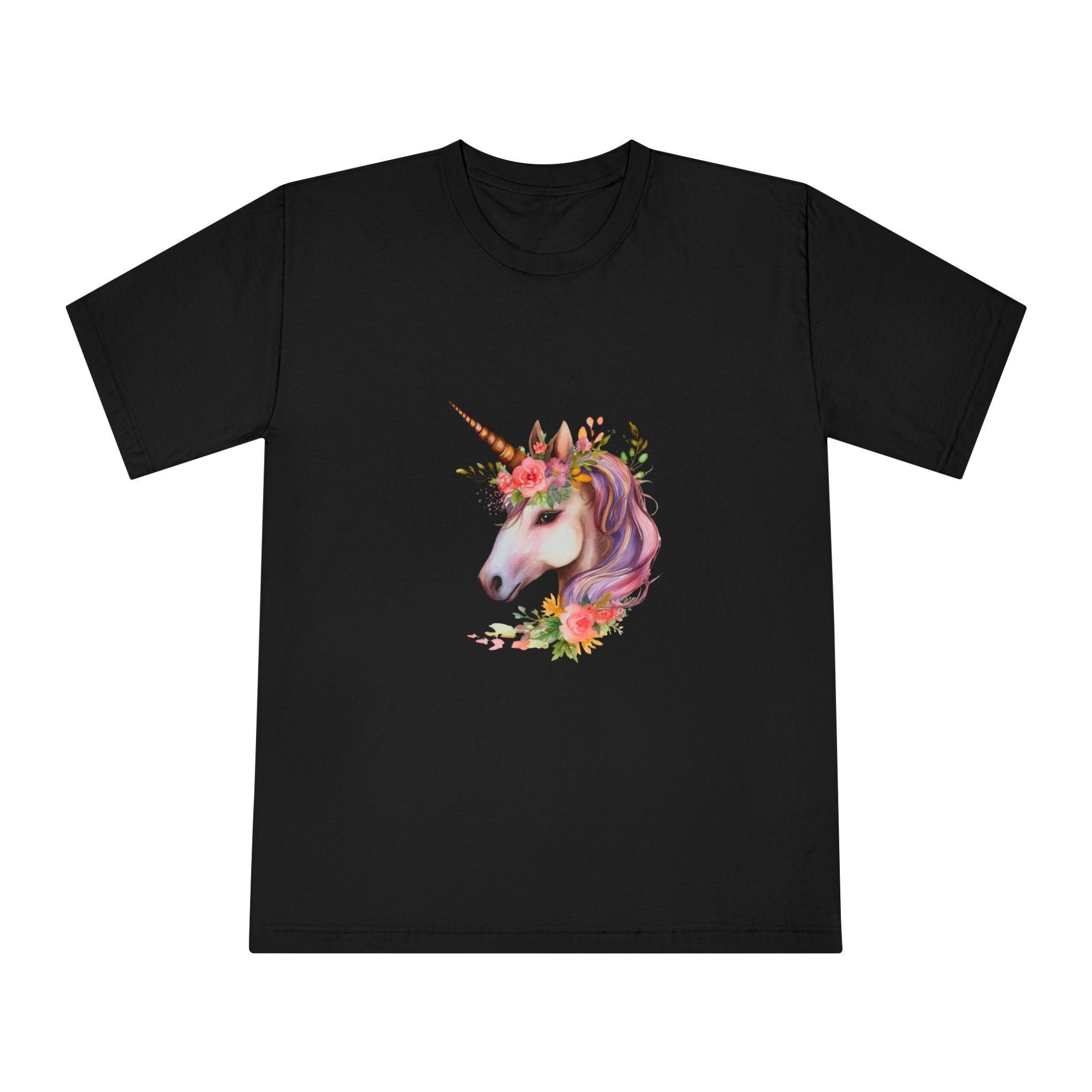 Unicorns 376 Unisex Classic Crewneck T Shirt - Image 5