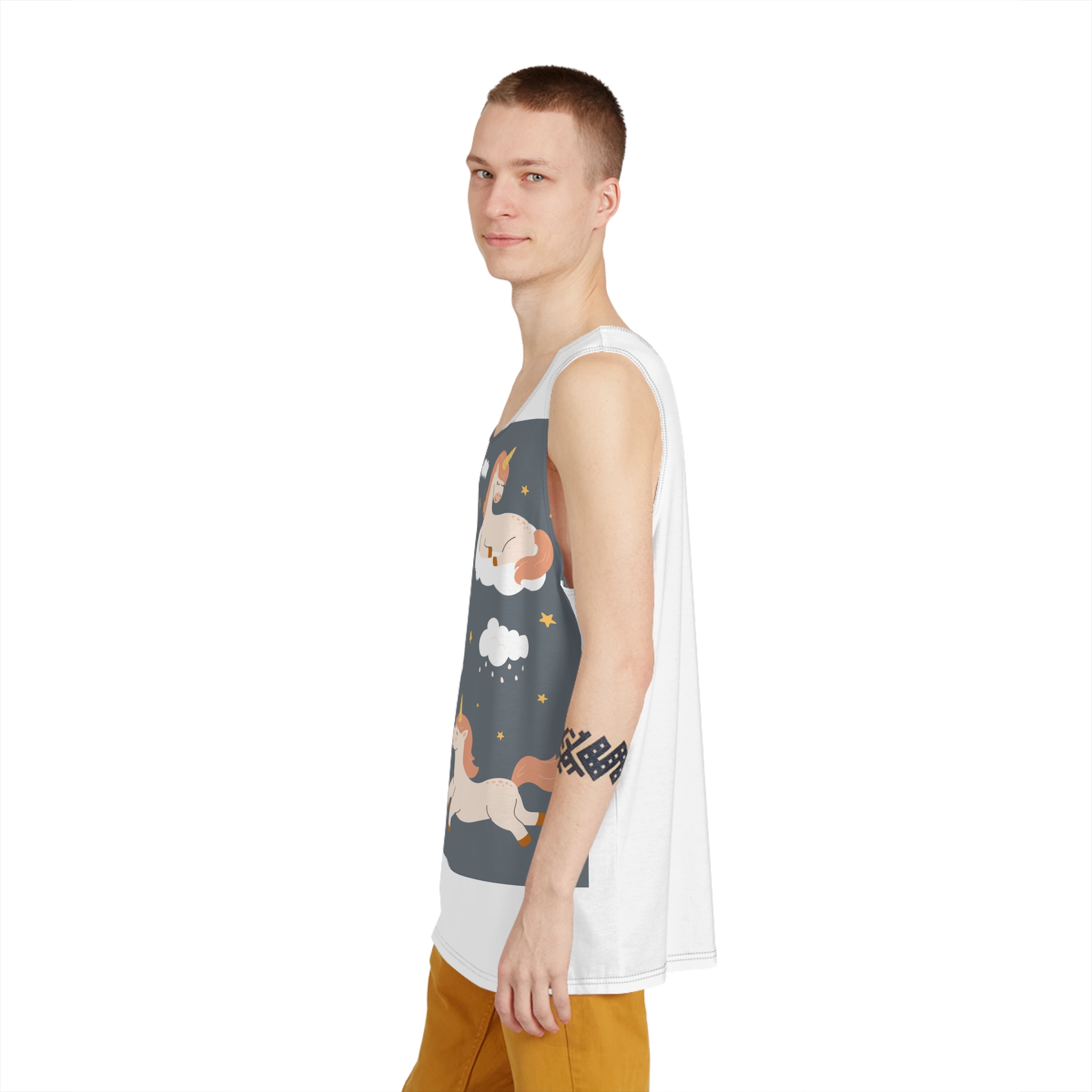 Unicorn V799 Mens Tank Aop