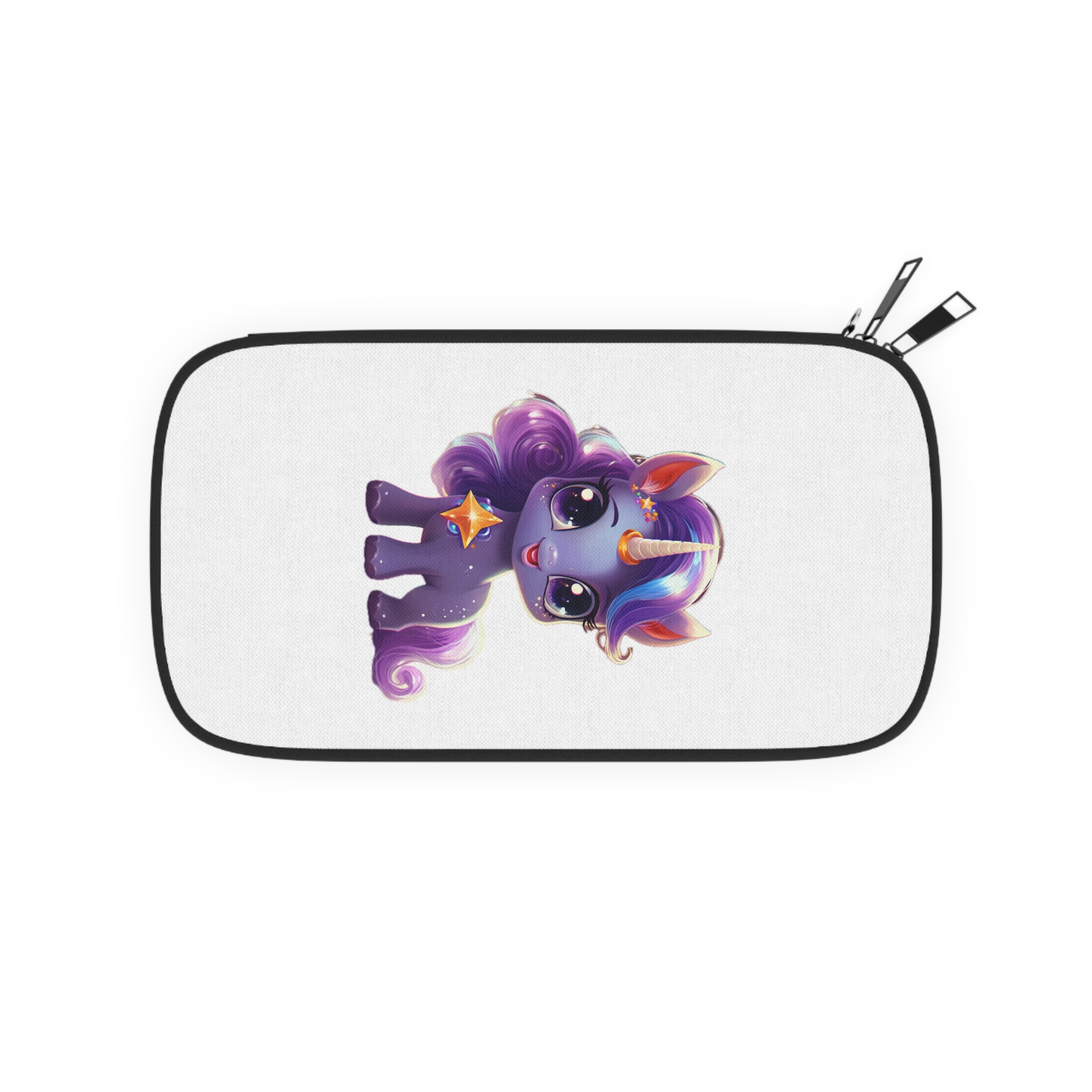 Beautiful Cute Baby Unicorn (6) Passport Wallet