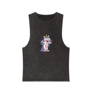 Unicorn V522 Unisex Stonewash Tank Top