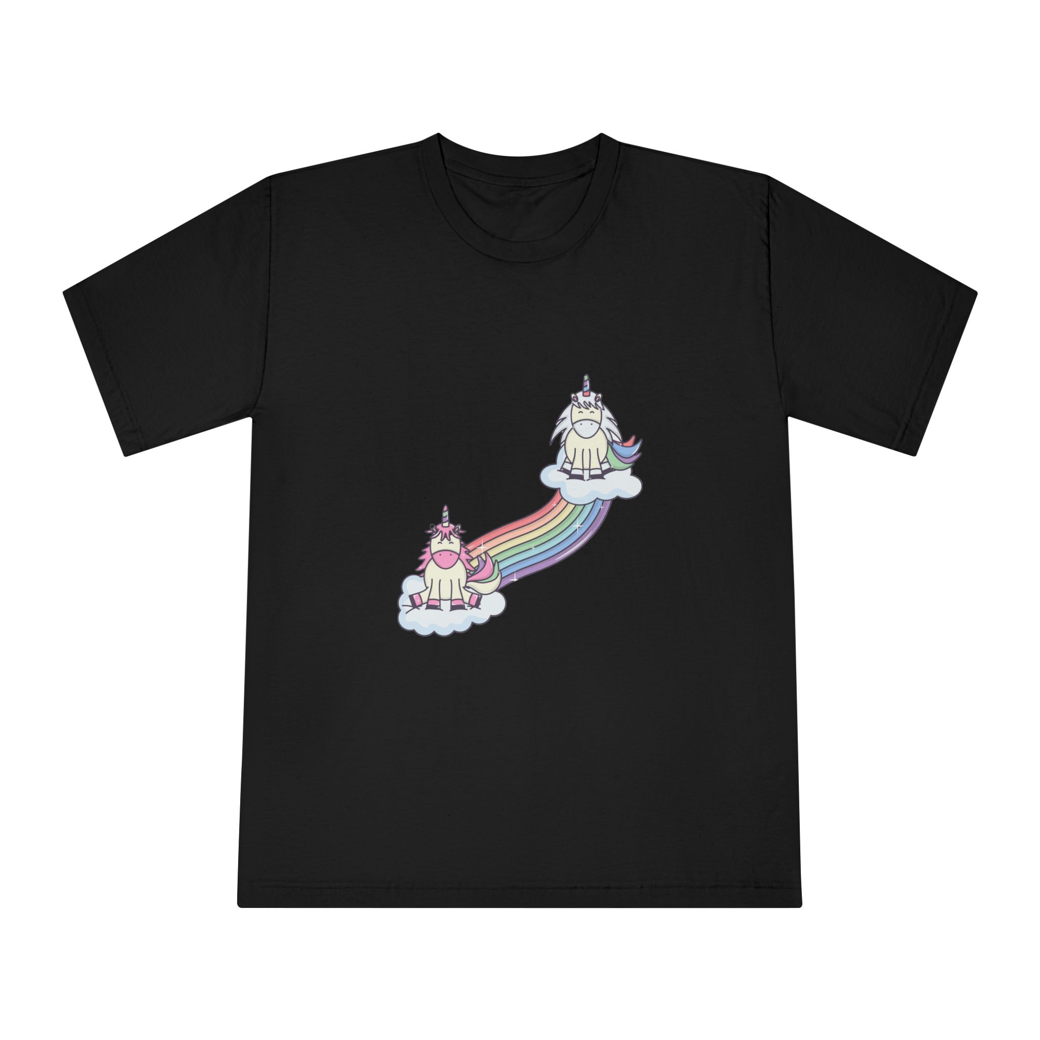Unicorns 107 Unisex Classic Crewneck T Shirt - Image 5