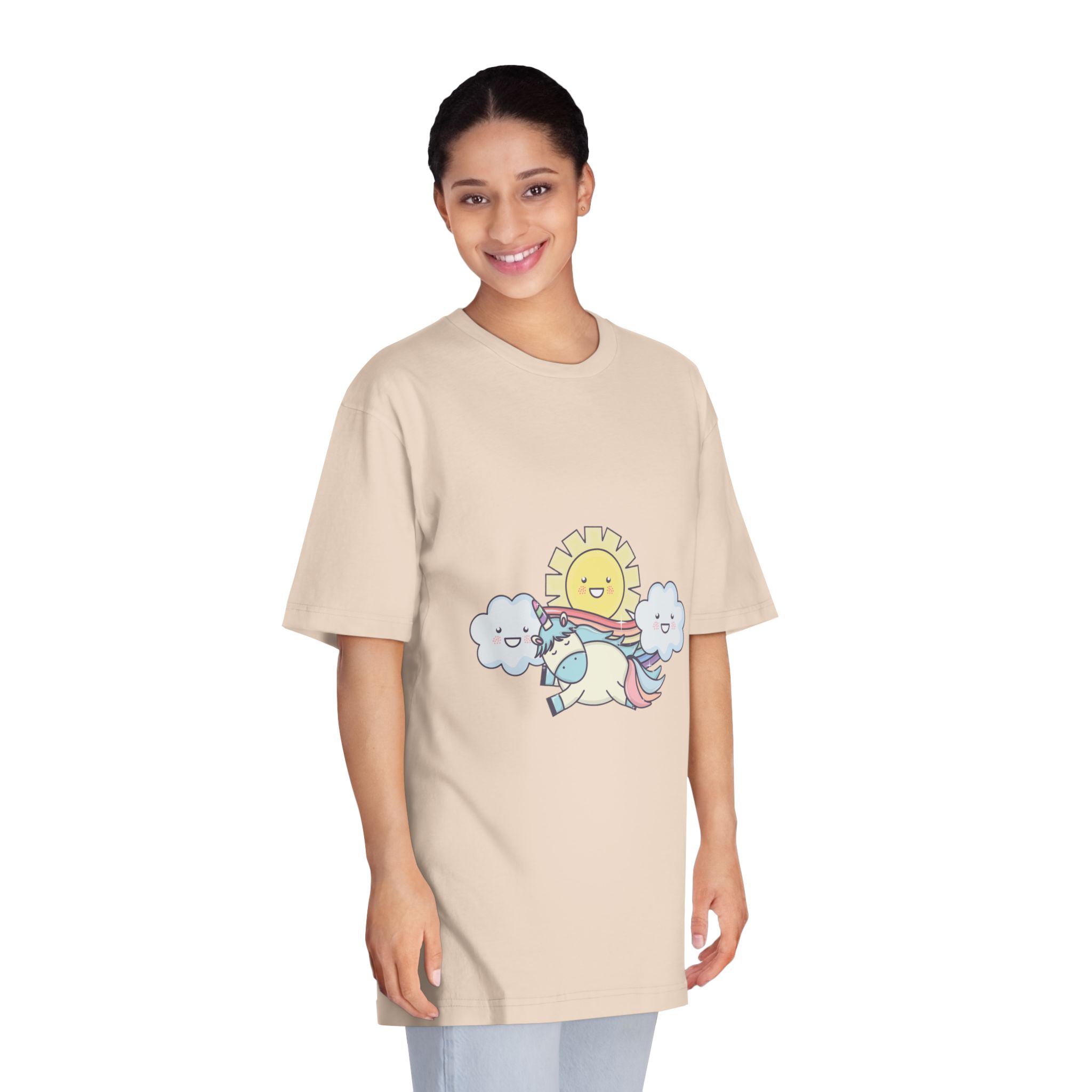 Unicorns 110 Unisex Classic Crewneck T Shirt - Image 11