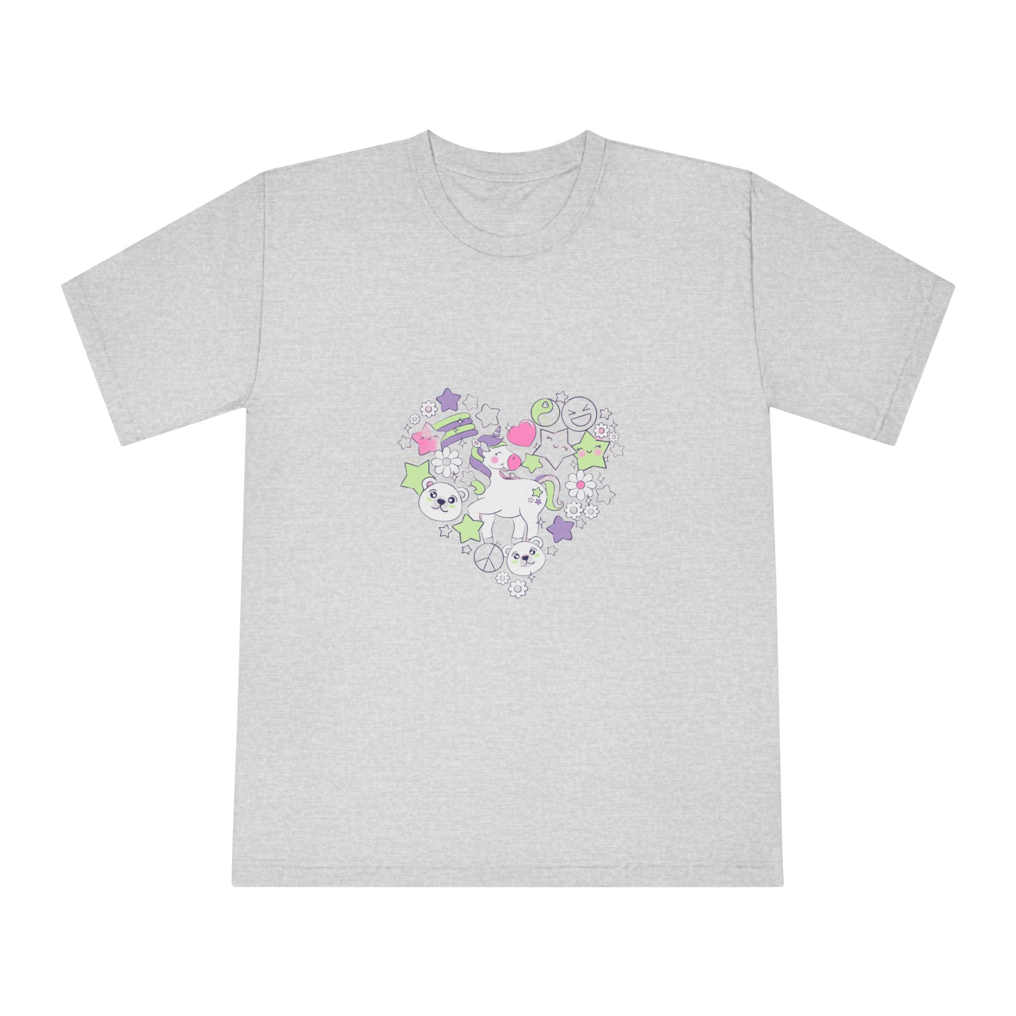 Unicorn Copy 3 Unisex Classic Crewneck T Shirt - Image 13