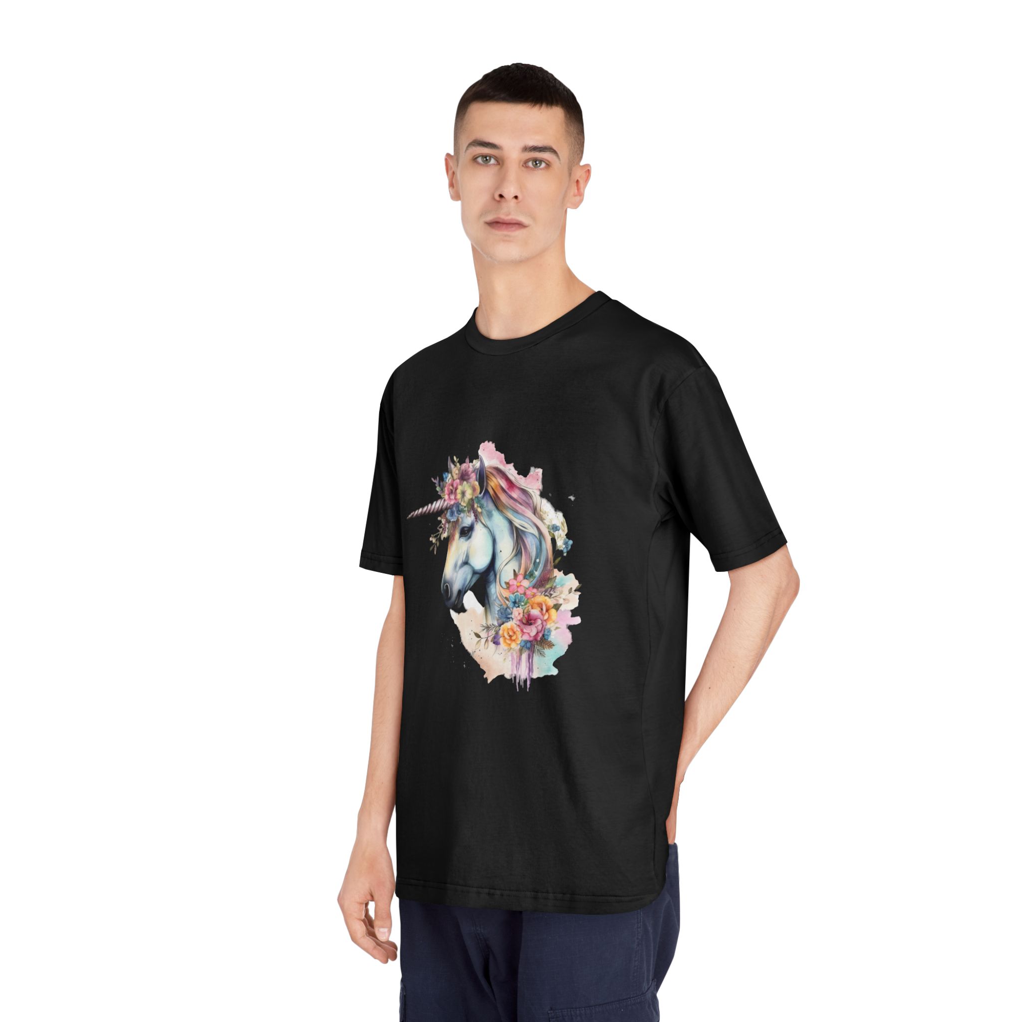 Unicorns 394 Unisex Classic Crewneck T Shirt - Image 8