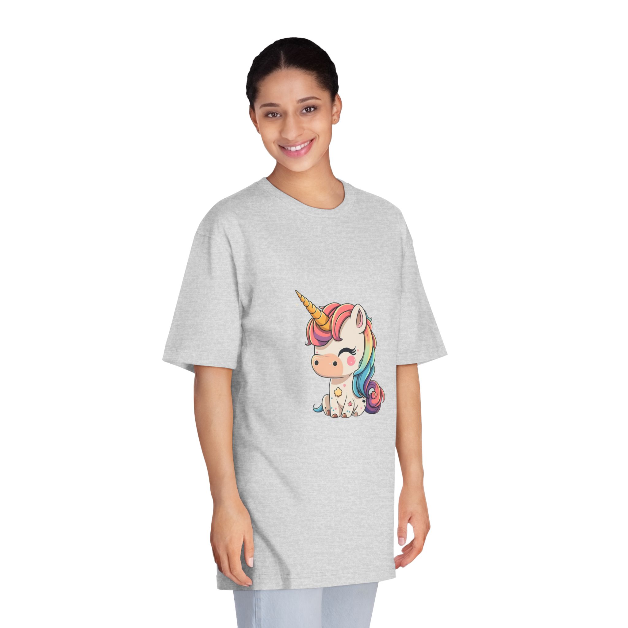 Whimsical Wonders Adorable Unicorn Fotor Bg Remover 2023120317116 Unisex Classic Crewneck T Shirt - Image 15