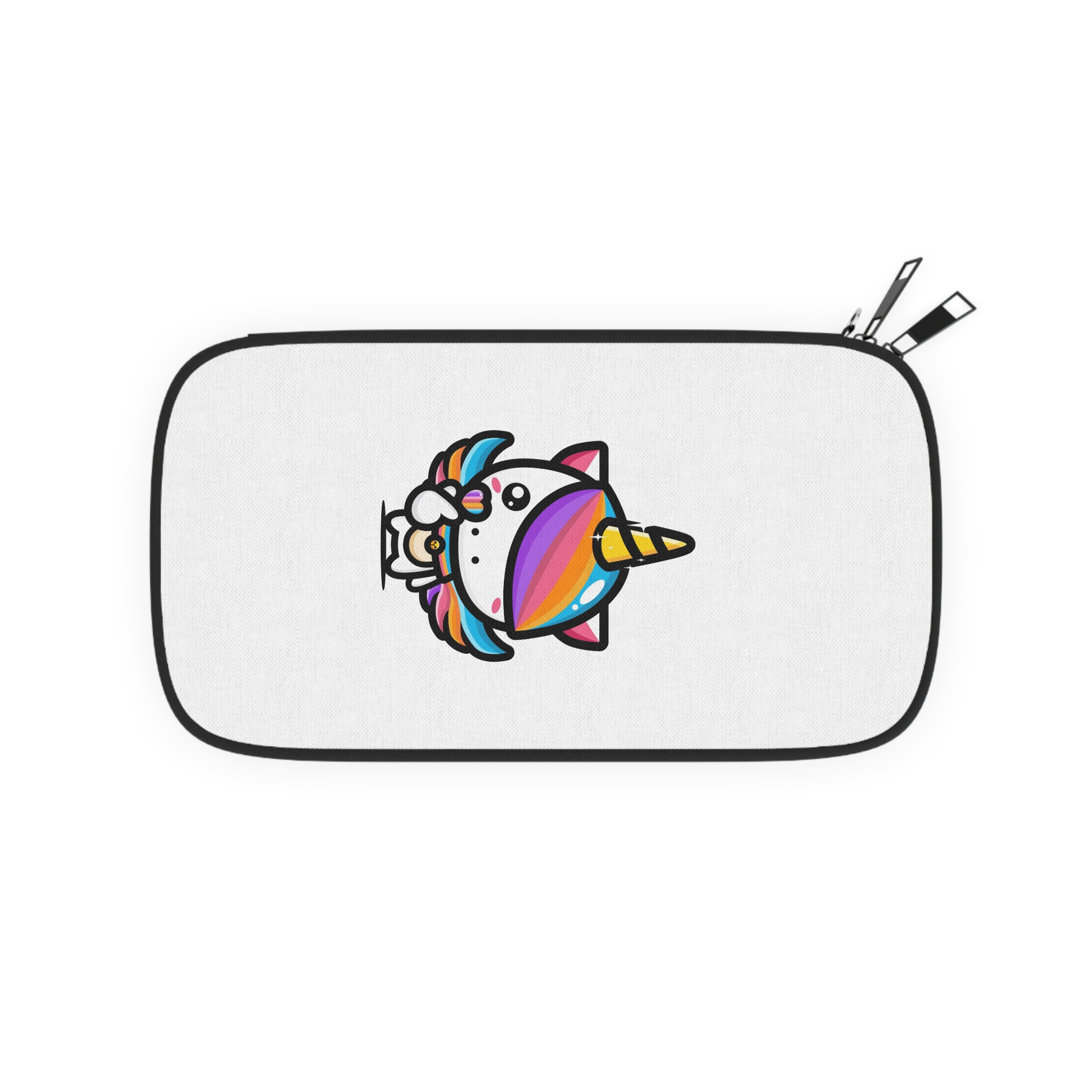 Cute Unicorn With Finger Love Pose Passport Wallet