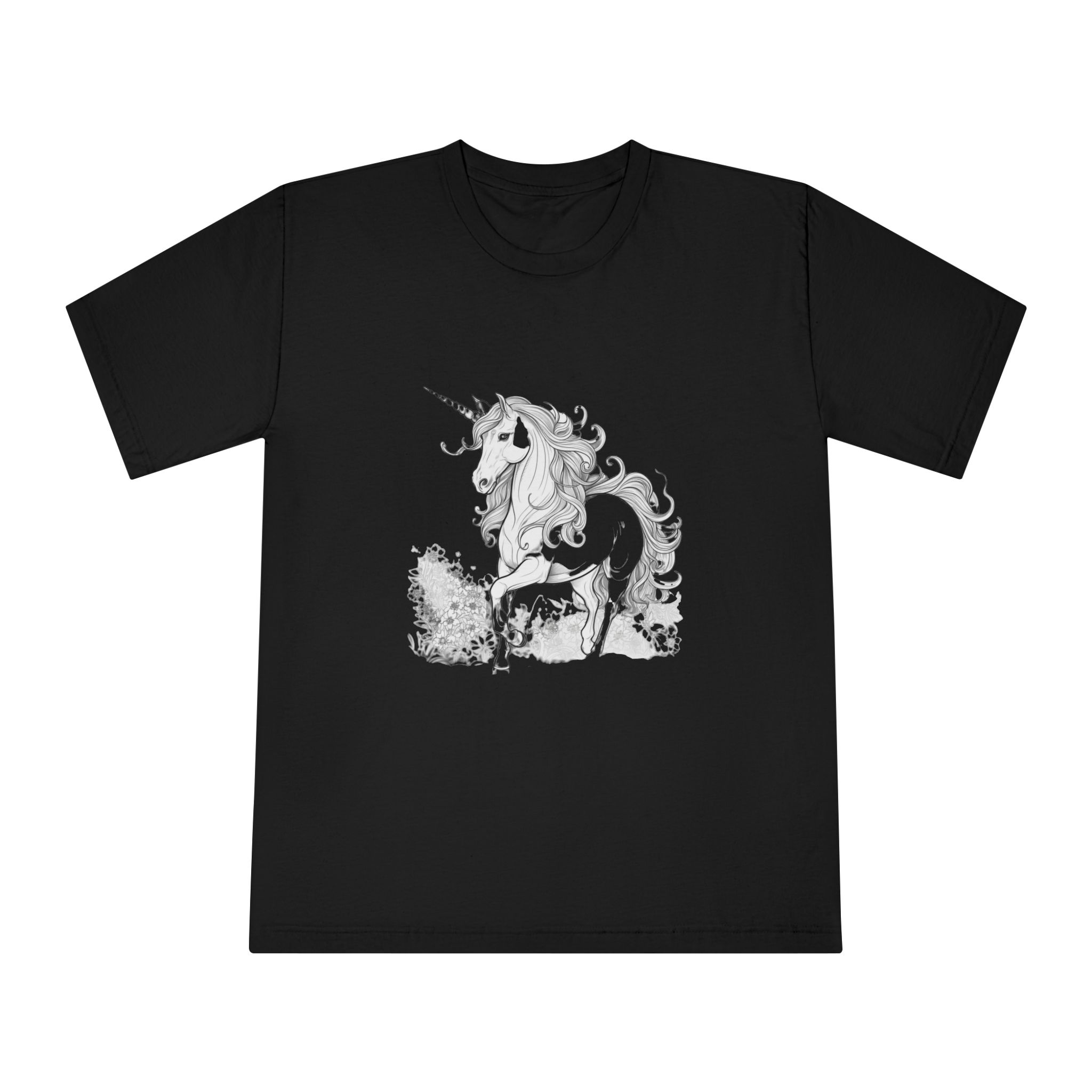 Unicorns 240 Unisex Classic Crewneck T Shirt - Image 5