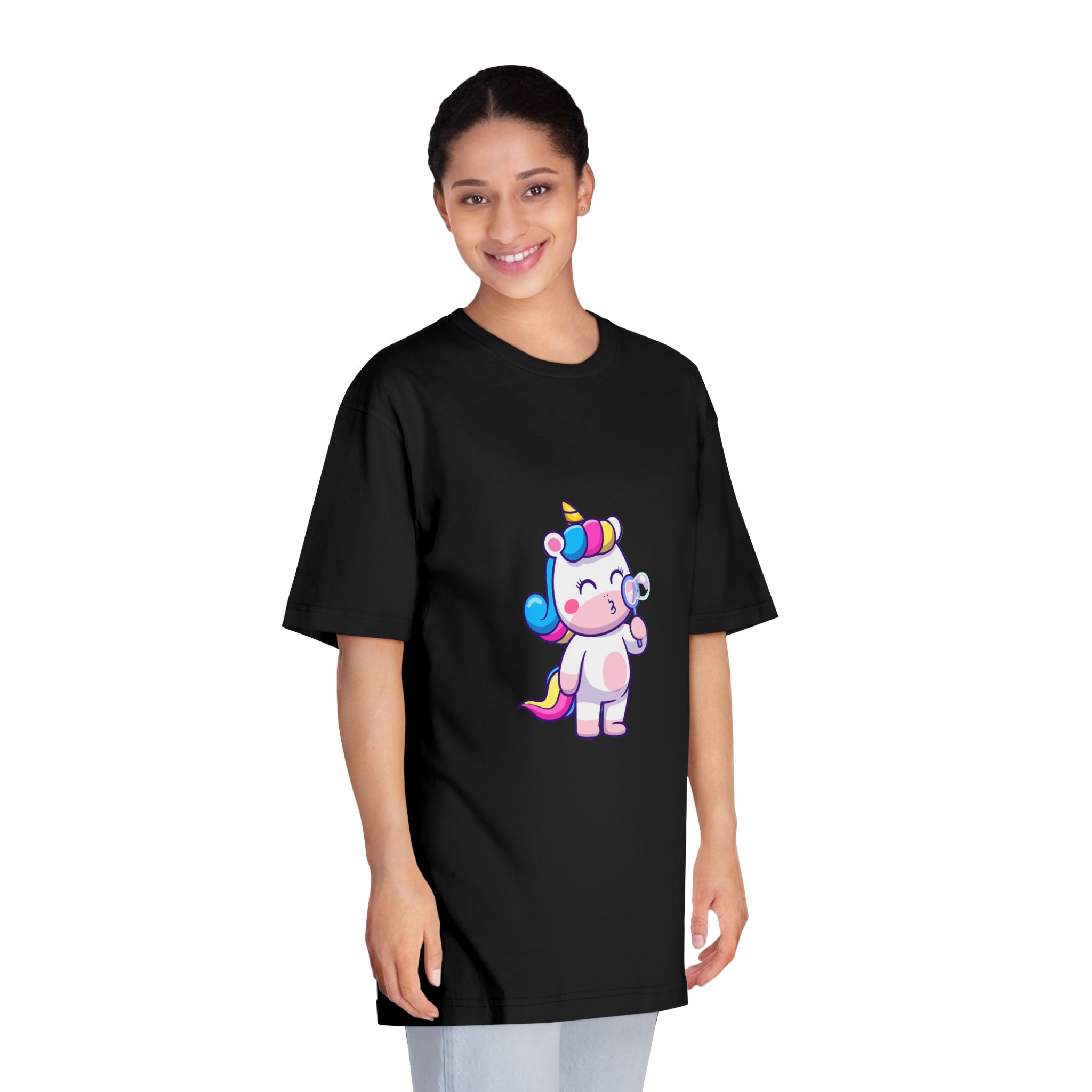 Unicorns 13 Unisex Classic Crewneck T Shirt - Image 7