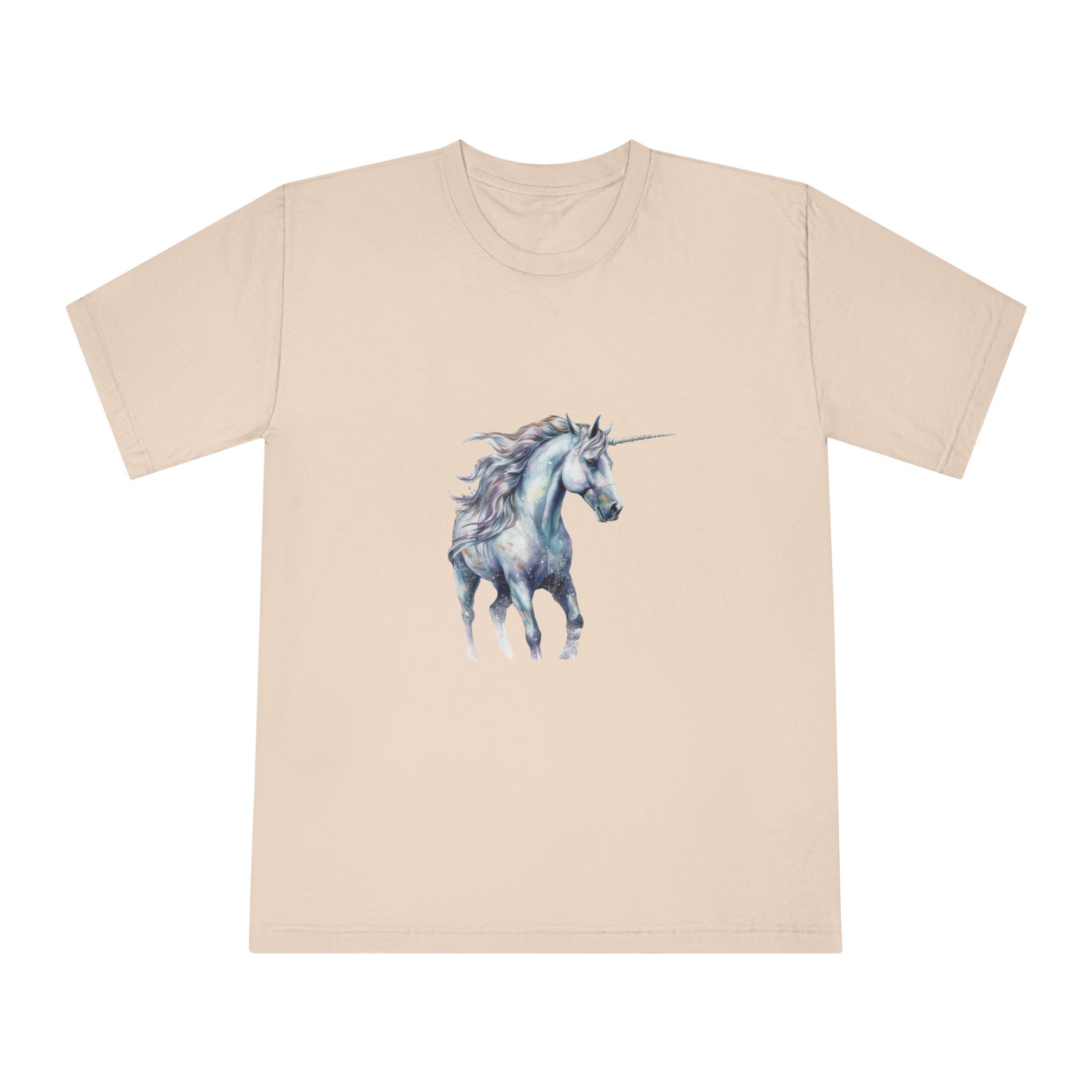 Painting Unicorn With Long Mane Long Mane Generative Ai Unisex Classic Crewneck T Shirt - Image 9