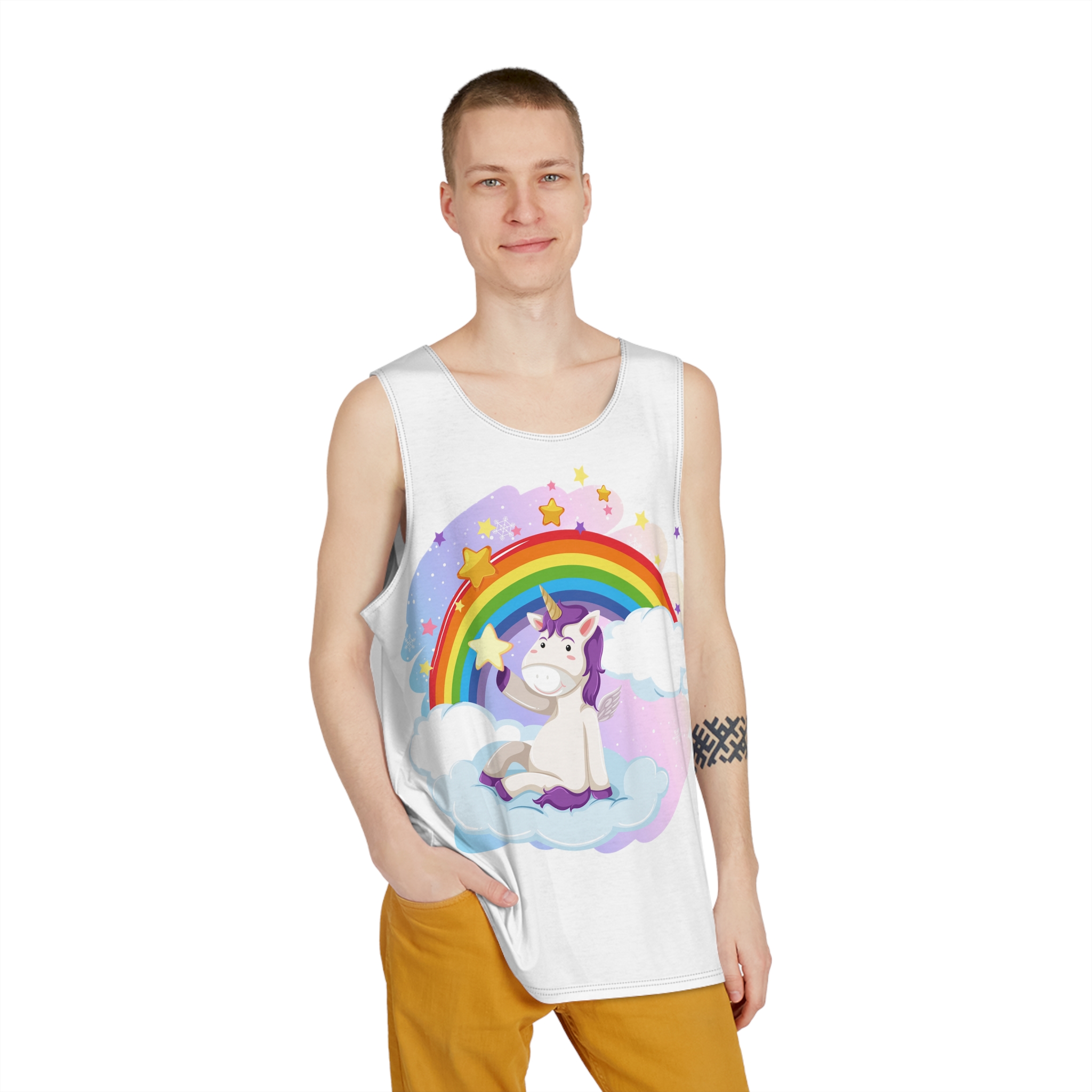 Unicorn V699 Mens Tank Aop - Image 3