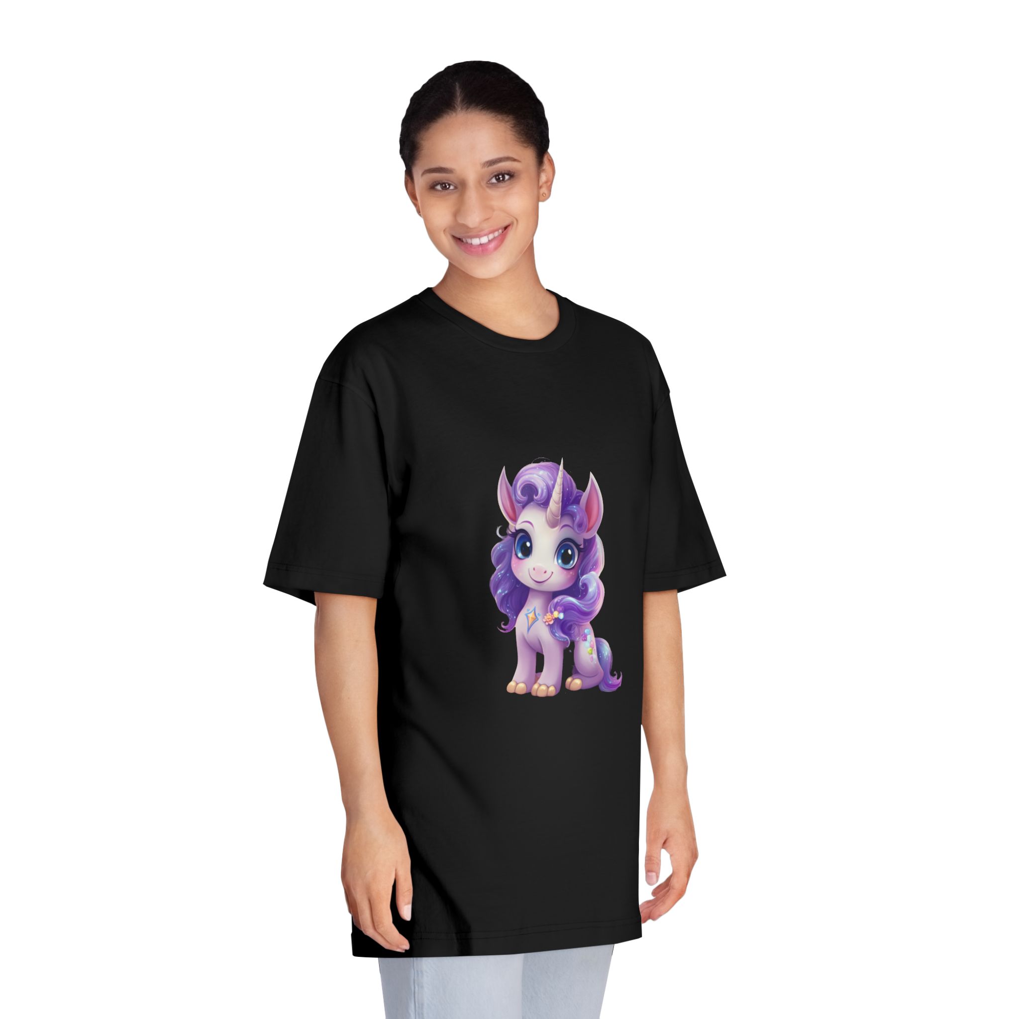 Unicorns 387 Unisex Classic Crewneck T Shirt - Image 7