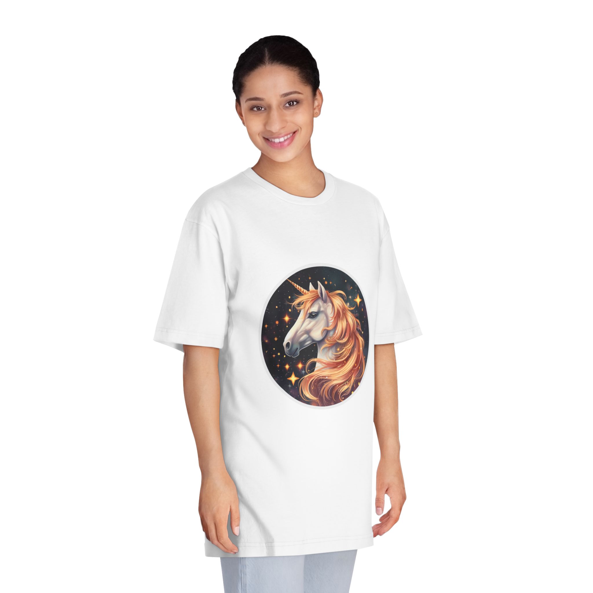 Unicorns 237 Unisex Classic Crewneck T Shirt - Image 3