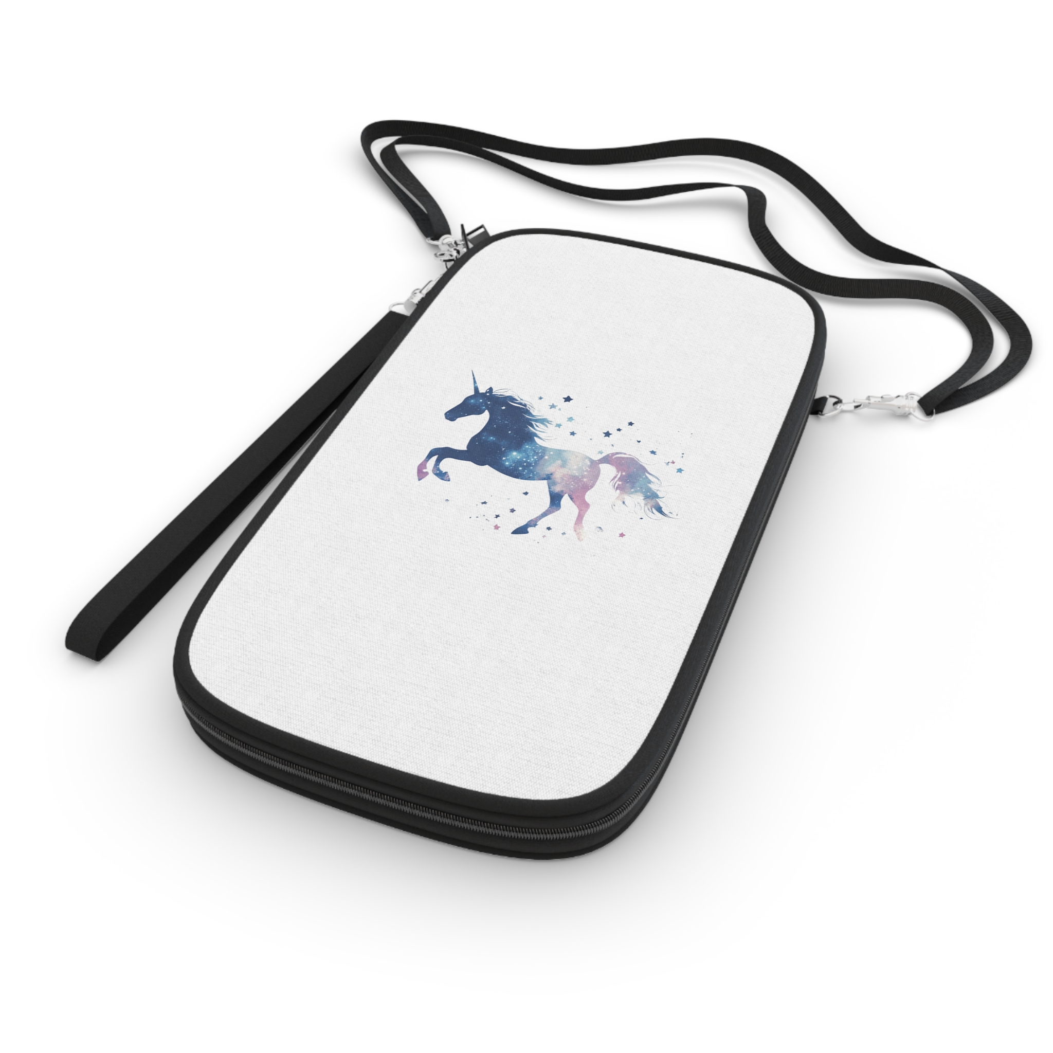 Celestial Unicorn Watercolor Painting Passport Wallet - Image 3