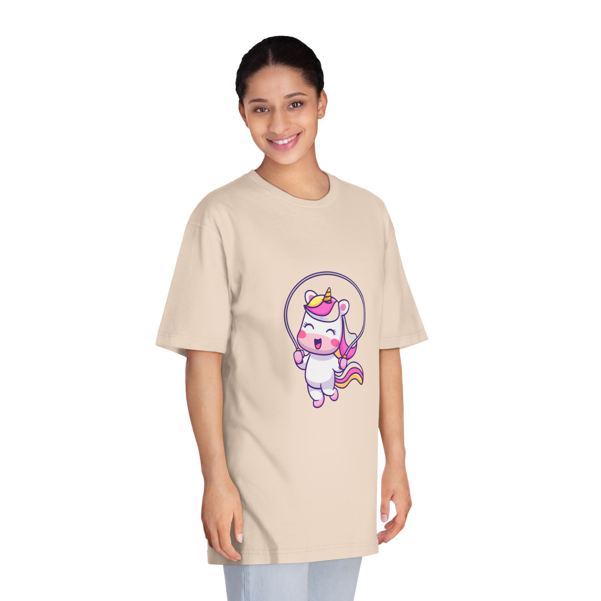 Unicorn V817 Unisex Classic Crewneck T Shirt - Image 11