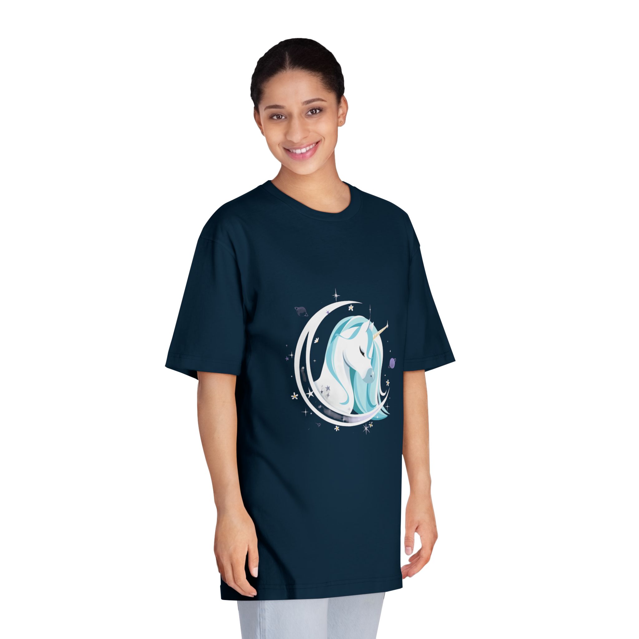 Unicorn V487 Unisex Classic Crewneck T Shirt - Image 19