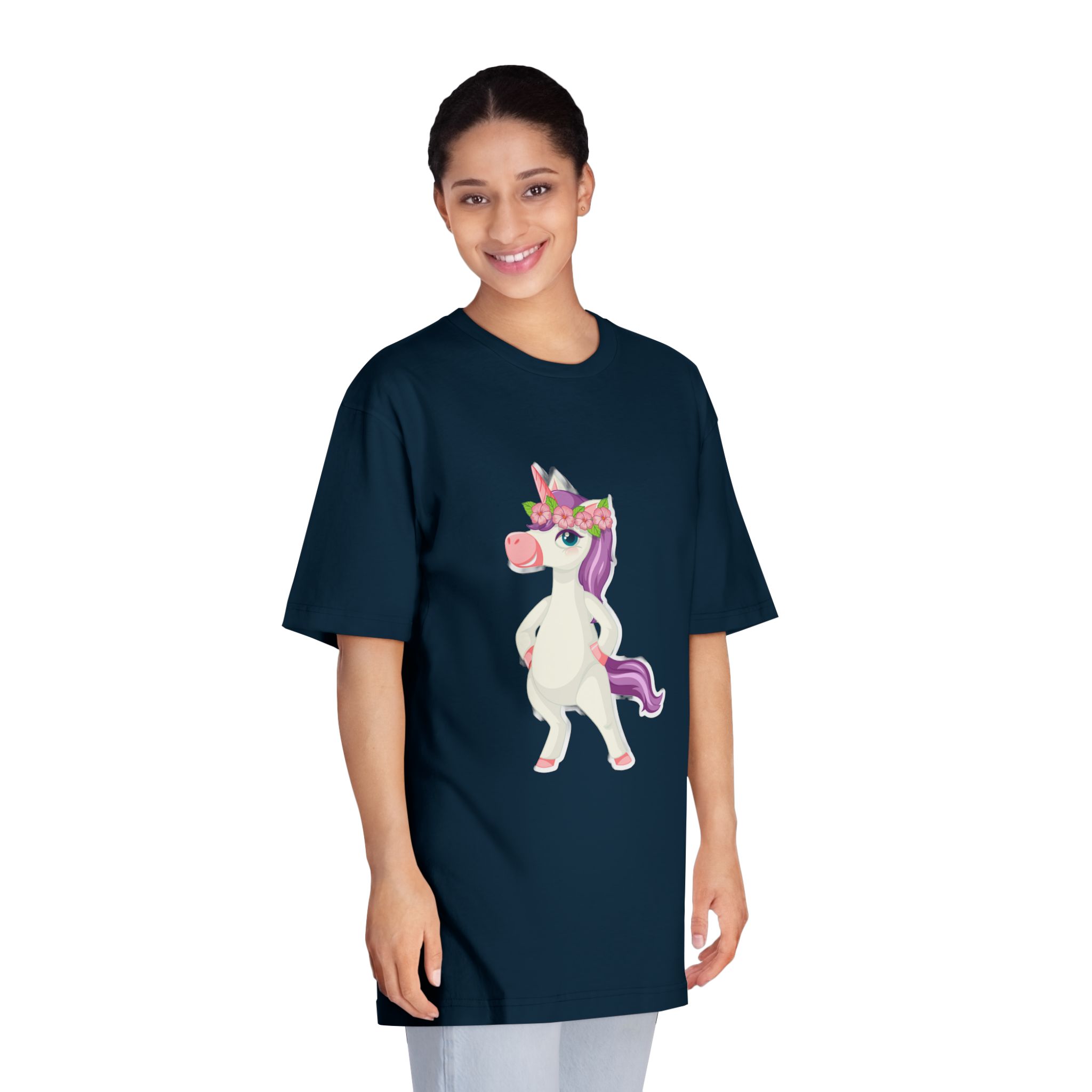 Unicorn V599 Unisex Classic Crewneck T Shirt - Image 19