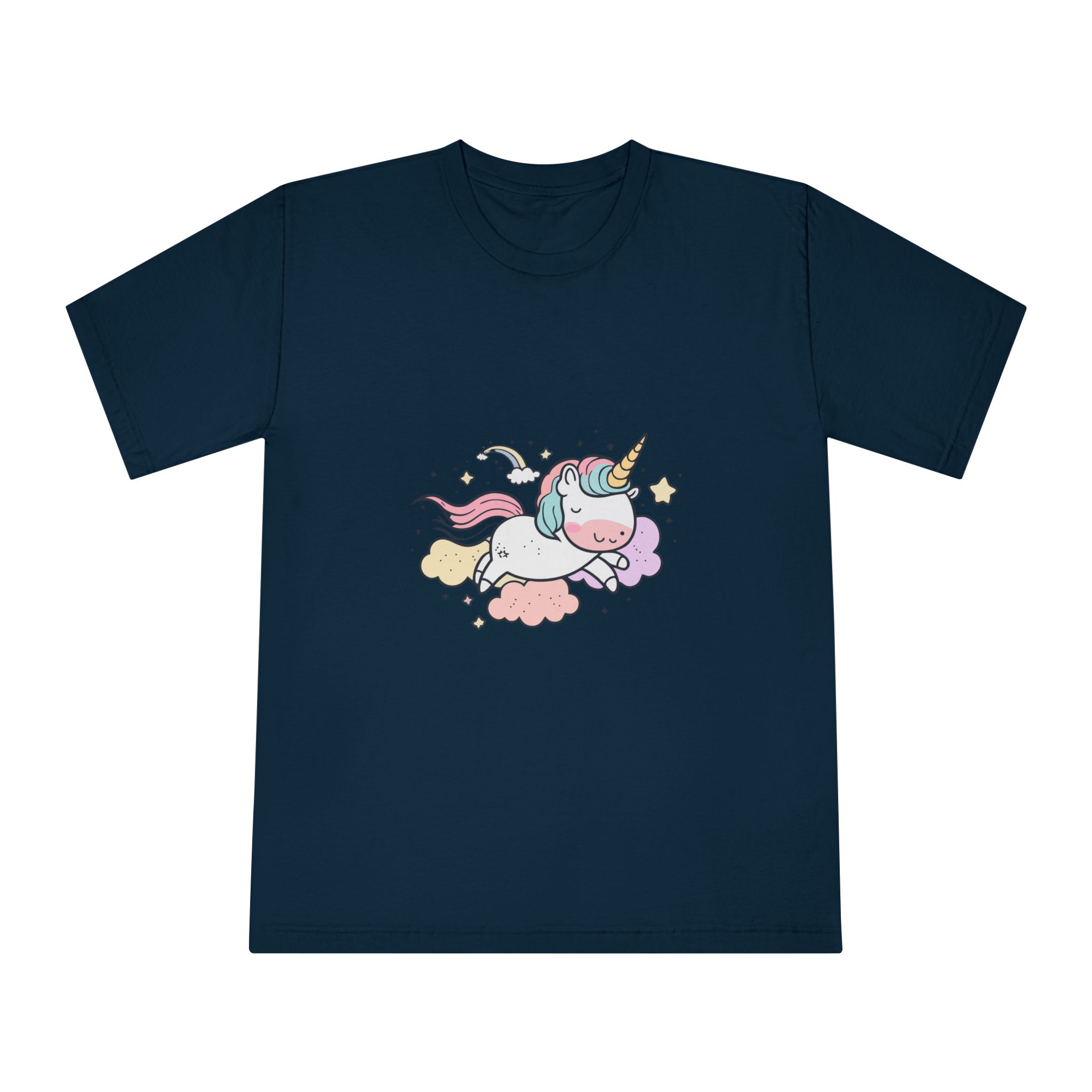 Unicorn Kawaii Vector Unisex Classic Crewneck T Shirt - Image 17