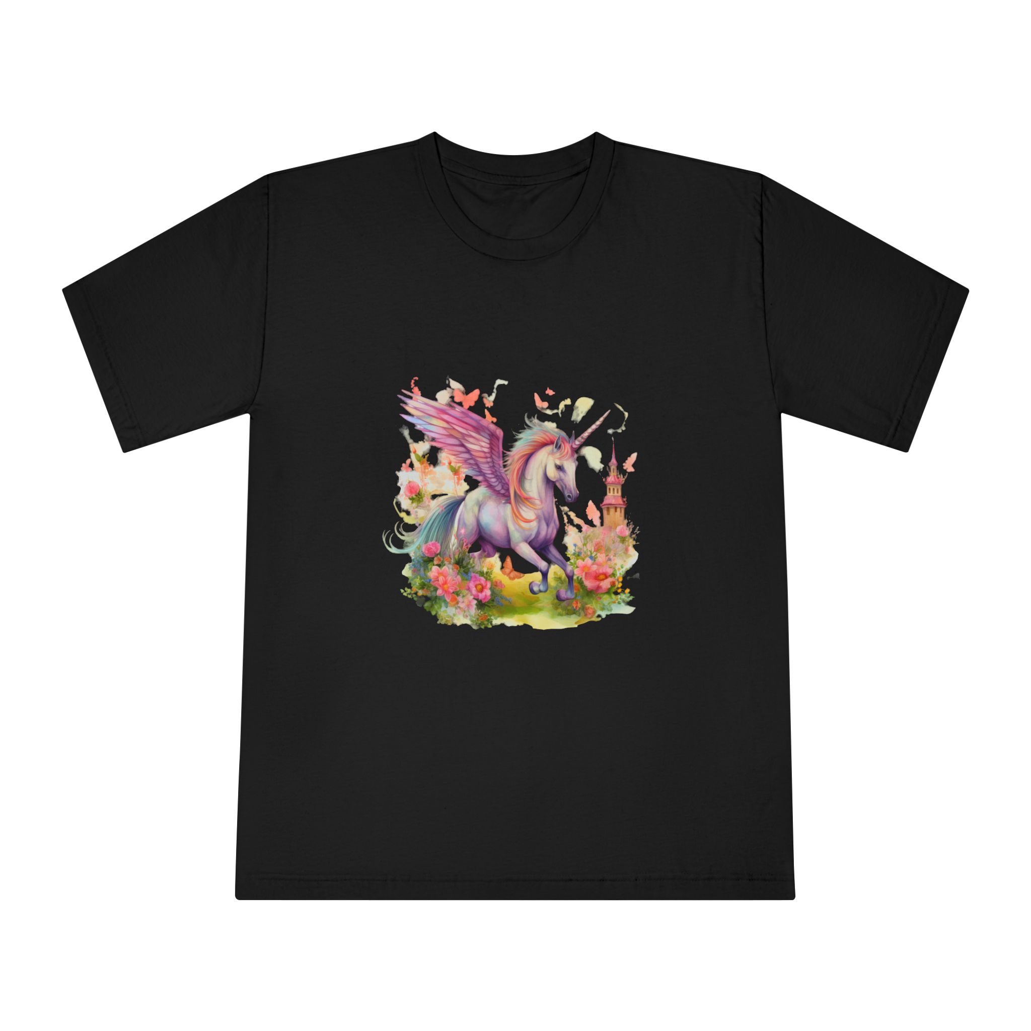 Unicorns 360 Unisex Classic Crewneck T Shirt - Image 5