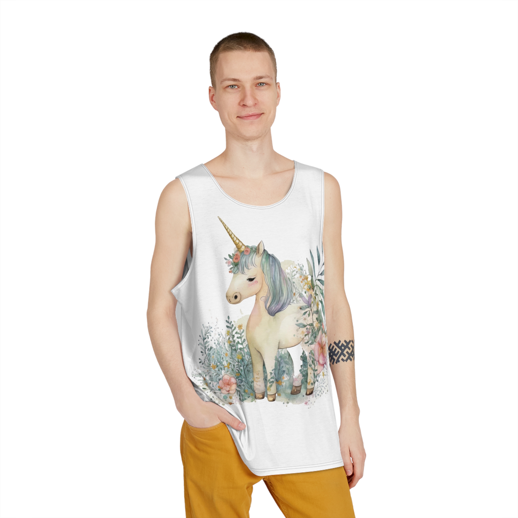 Unicorns 144 Mens Tank Aop - Image 3