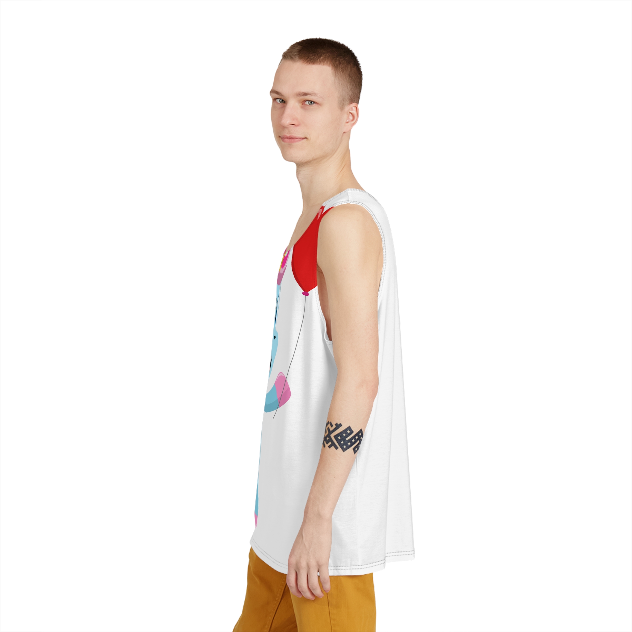 Unicorns 27 Mens Tank Aop