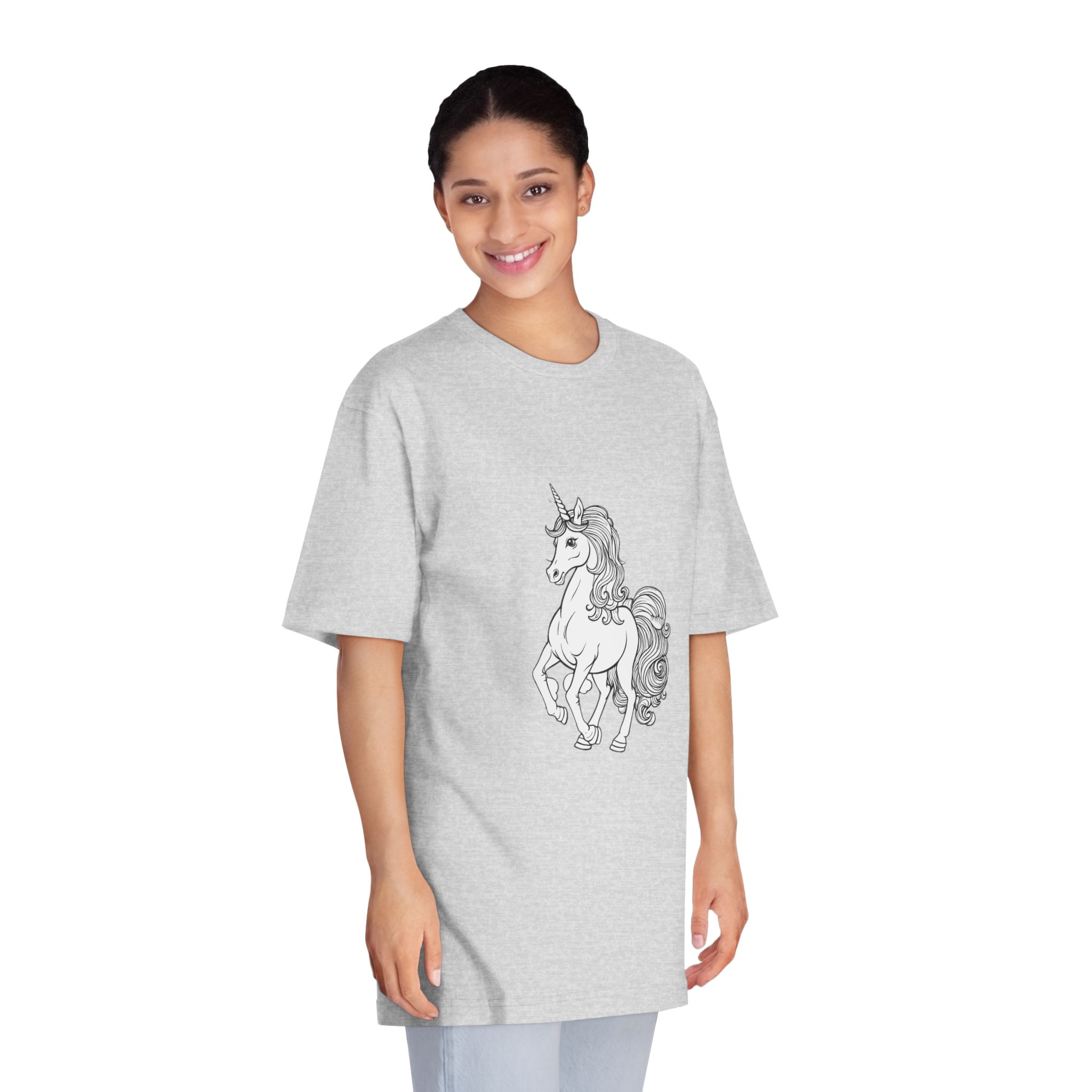 Unicorn V918 Unisex Classic Crewneck T Shirt - Image 15