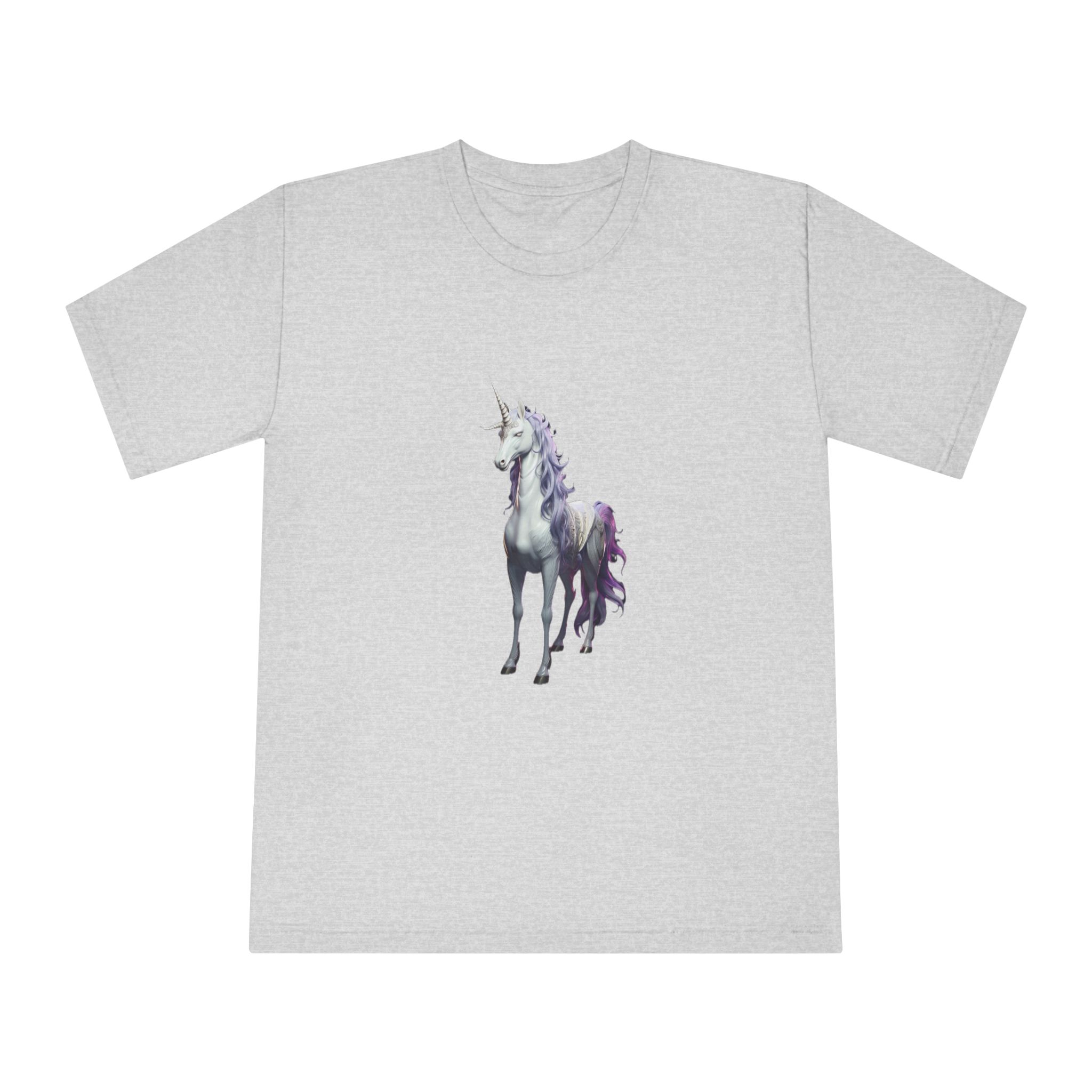 Unicorn With Pink Tone Colors Copy Unisex Classic Crewneck T Shirt - Image 13