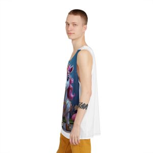 Animated Unicorn Children Generated By Ai (4) Mens Tank Aop