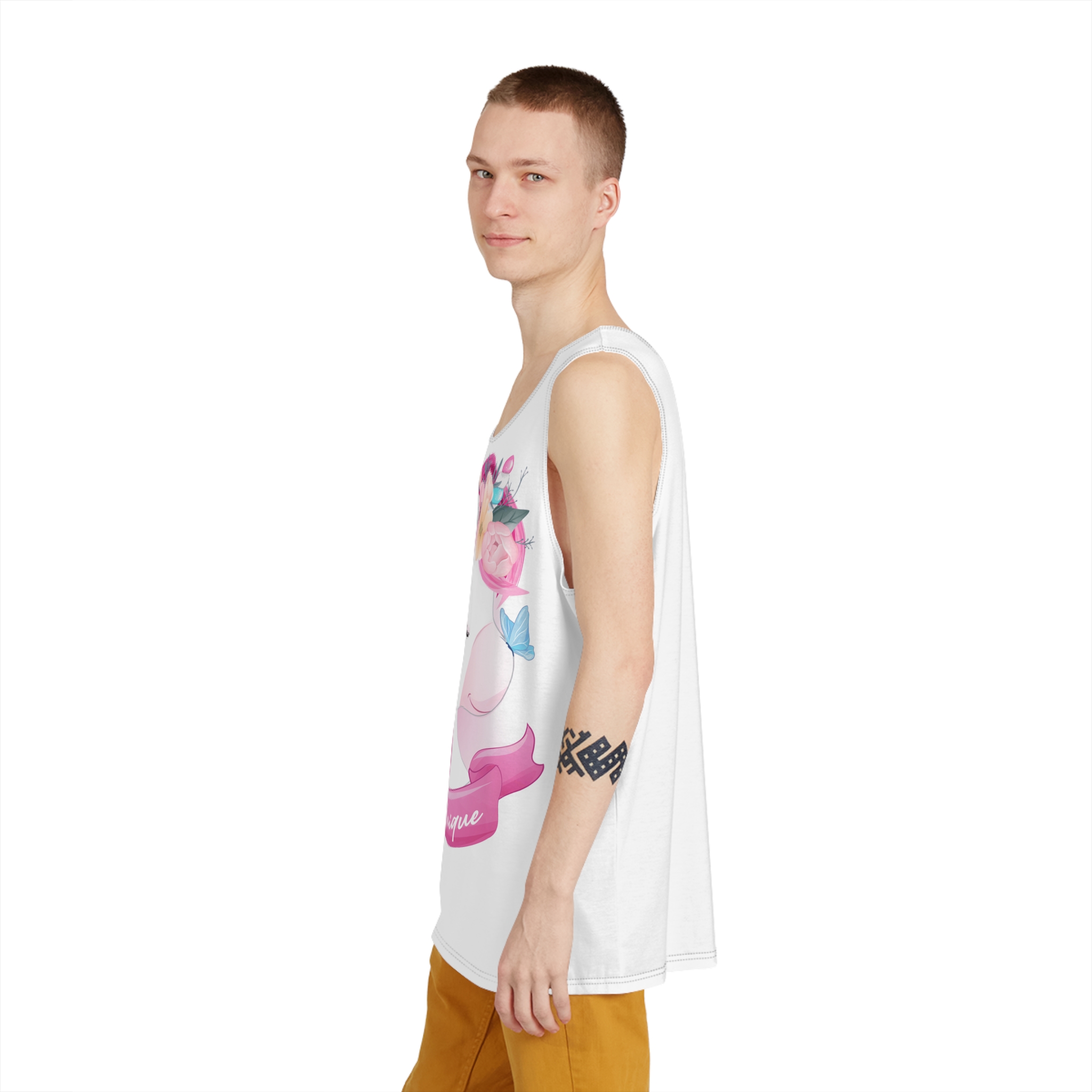 Unicorn V495 Mens Tank Aop