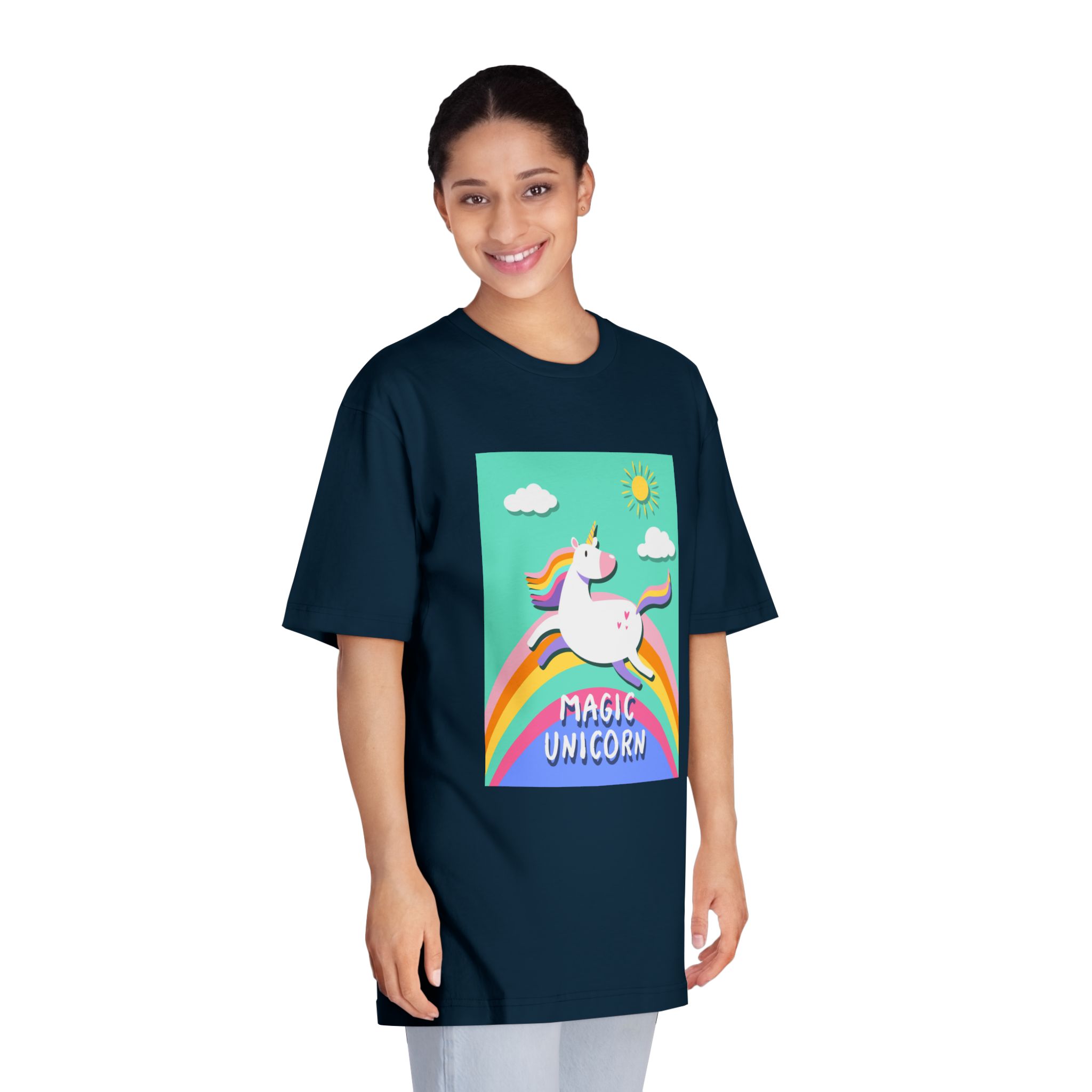 Unicorn V785 Unisex Classic Crewneck T Shirt - Image 19