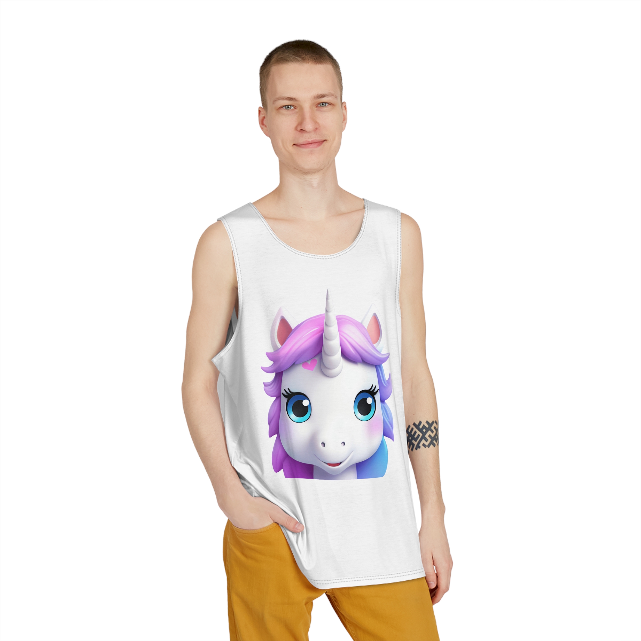 Unicorns 161 Mens Tank Aop - Image 3