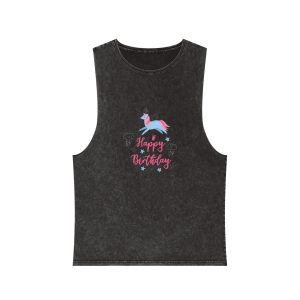 Unicorn V375 Unisex Stonewash Tank Top