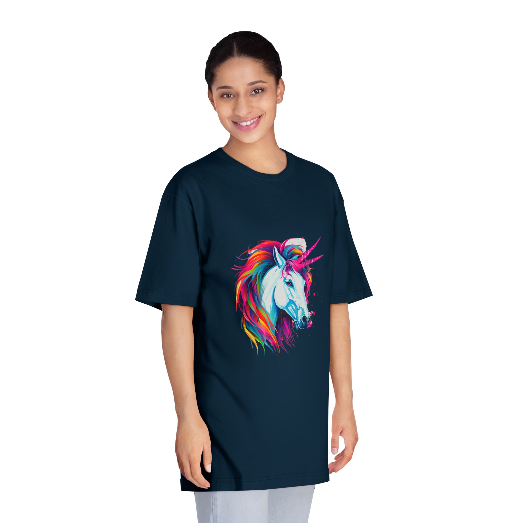 Unicorns 374 Unisex Classic Crewneck T Shirt - Image 19