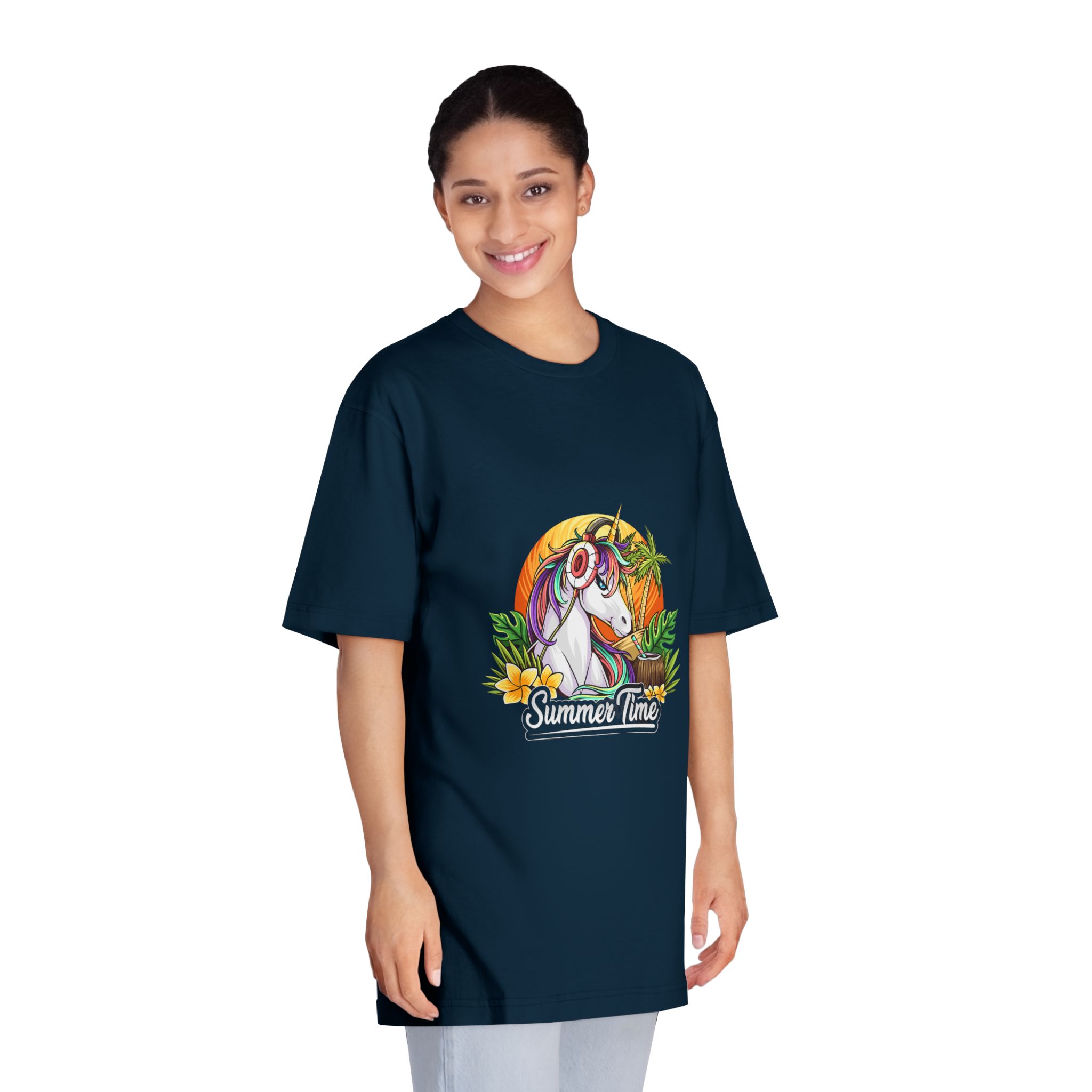 Unicorn V778 Unisex Classic Crewneck T Shirt - Image 19