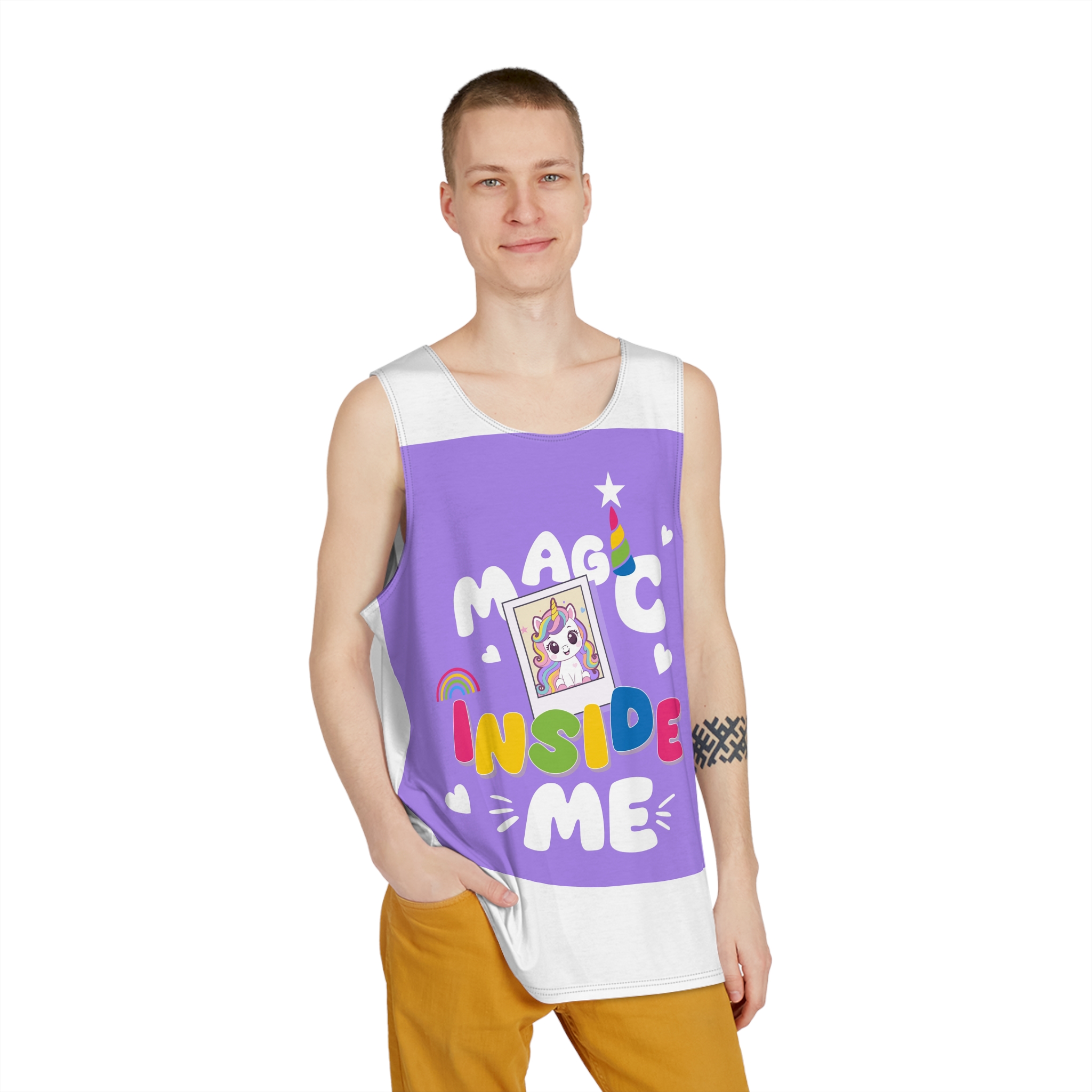Original Design 02F2E7 Mens Tank Aop - Image 3