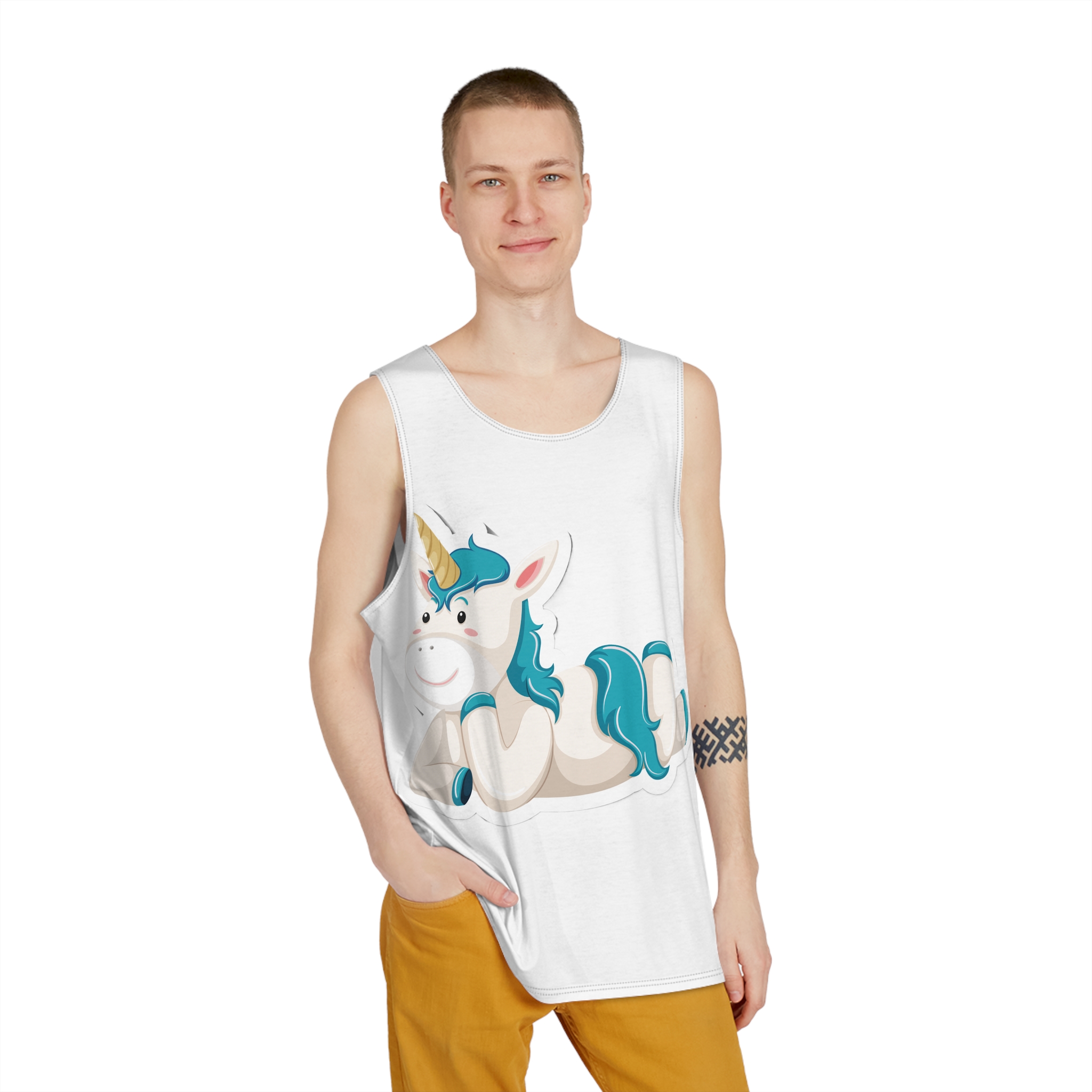 Unicorns 424 Mens Tank Aop - Image 3