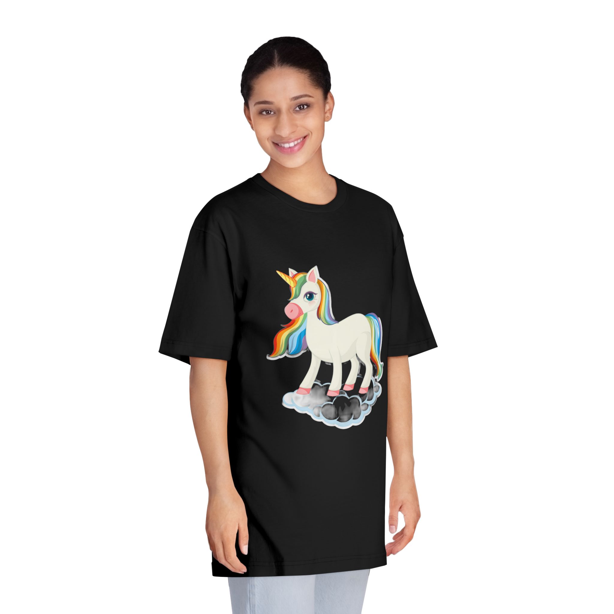 Unicorn V621 Unisex Classic Crewneck T Shirt - Image 7