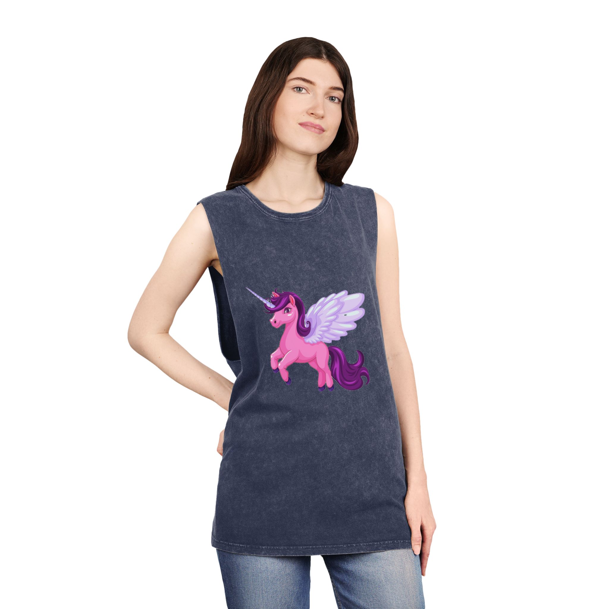 Foqc Ssf7 230801 Unisex Stonewash Tank Top - Image 16